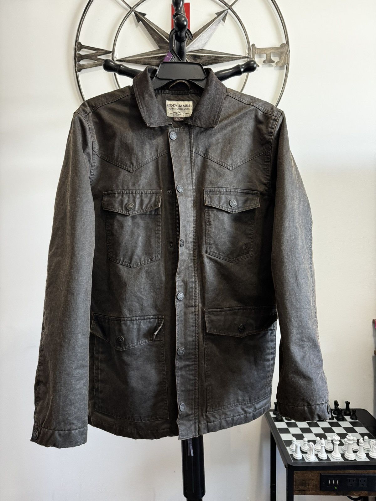 Cody James Cody James Leather Jacket Size US L / EU 52-54 / 3 - 1 Thumbnail