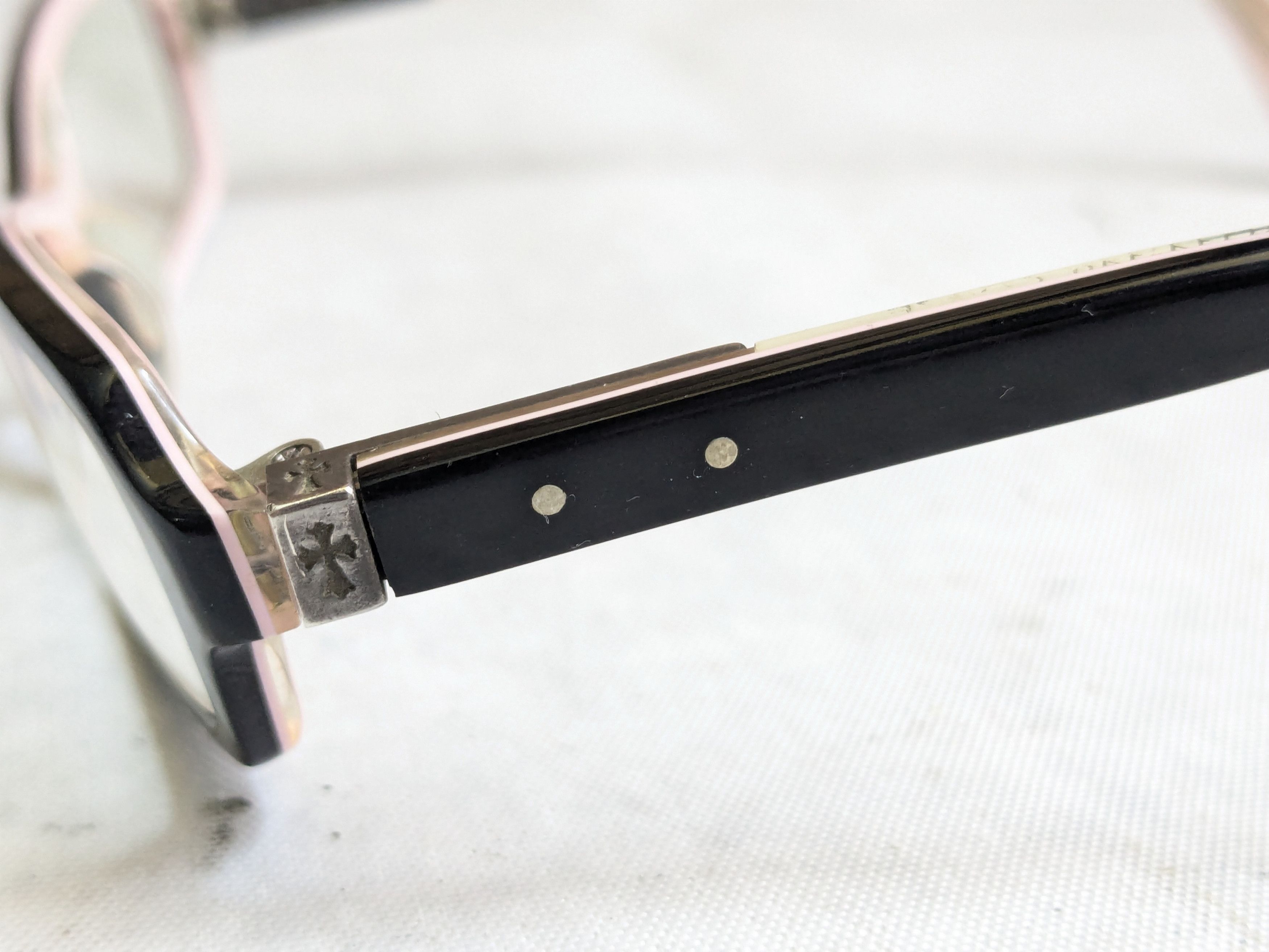 Chrome Hearts Chrome Hearts Cooze Eyeglasses Pink Black Cross Size ONE SIZE - 6 Thumbnail