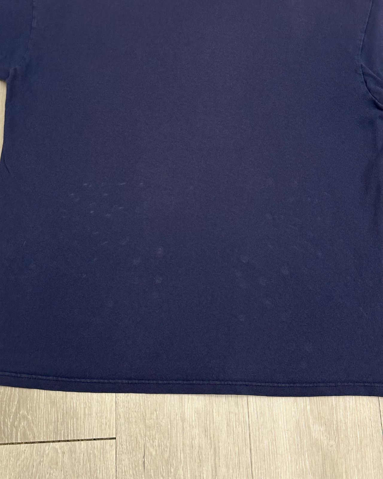 Nike Vintage 90's Nike Oversized Heavyweight Blue T-Shirt - Large Size US L / EU 52-54 / 3 - 6 Thumbnail