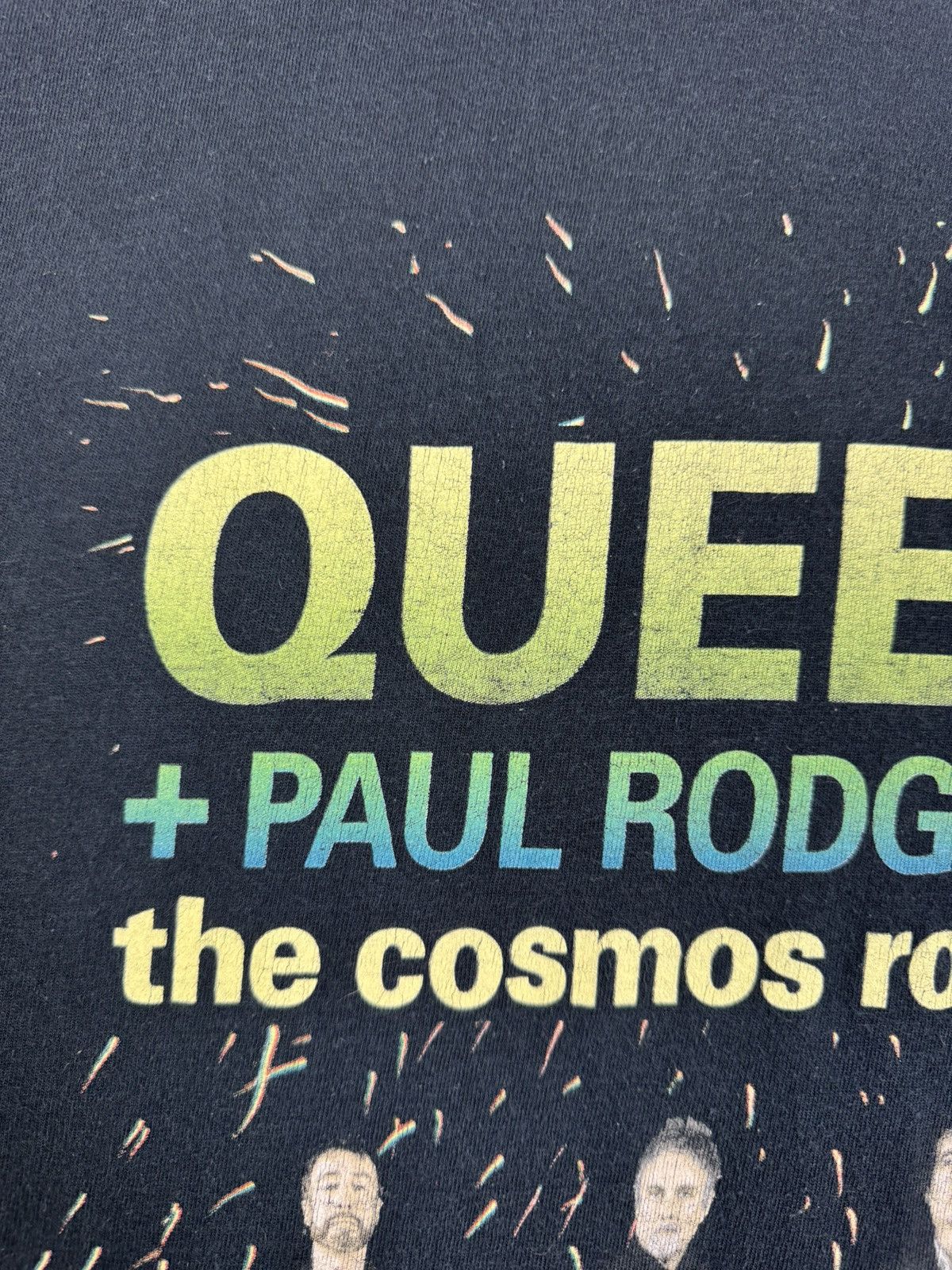 Band Tees Queen + Paul Rodgers The Cosmos Rocks Tour 2008 T-shirt Size US S / EU 44-46 / 1 - 7 Thumbnail