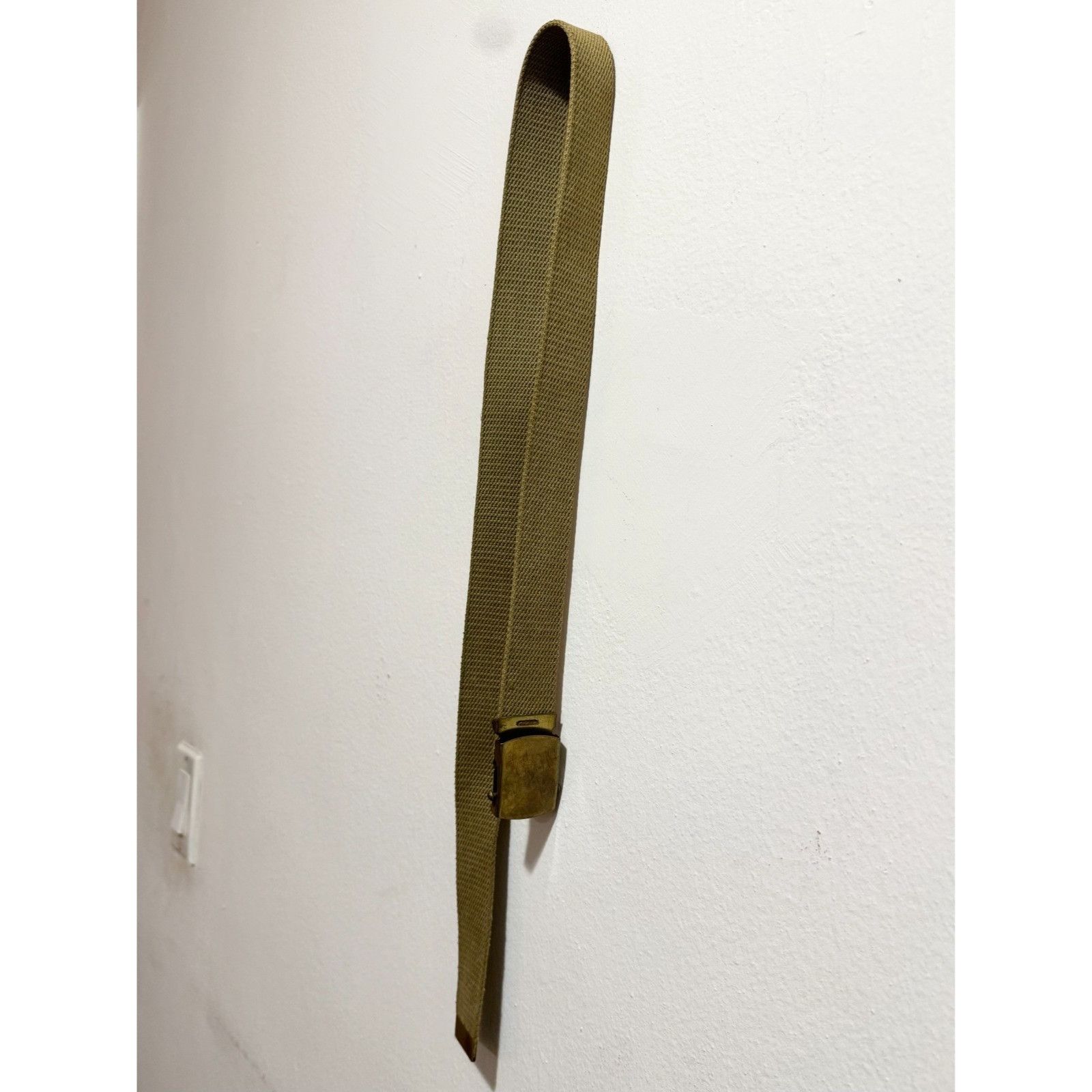 Vintage Vintage solid brass made in USA Belt Size ONE SIZE - 2 Thumbnail