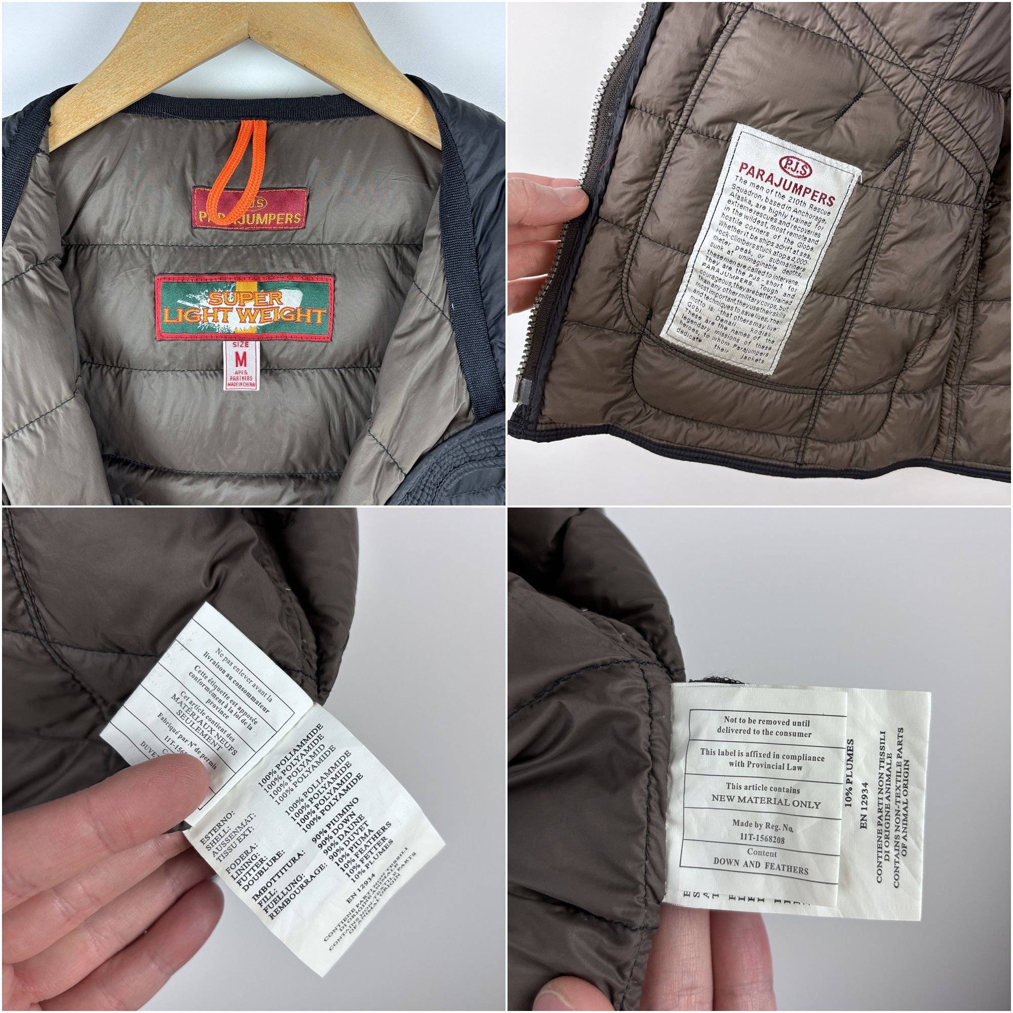 Parajumpers Womens Parajumpers Super Lightweight Down Vest Black Size M Size M / US 6-8 / IT 42-44 - 9 Thumbnail