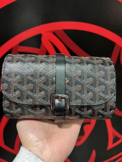 Goyard portable watch clearance case