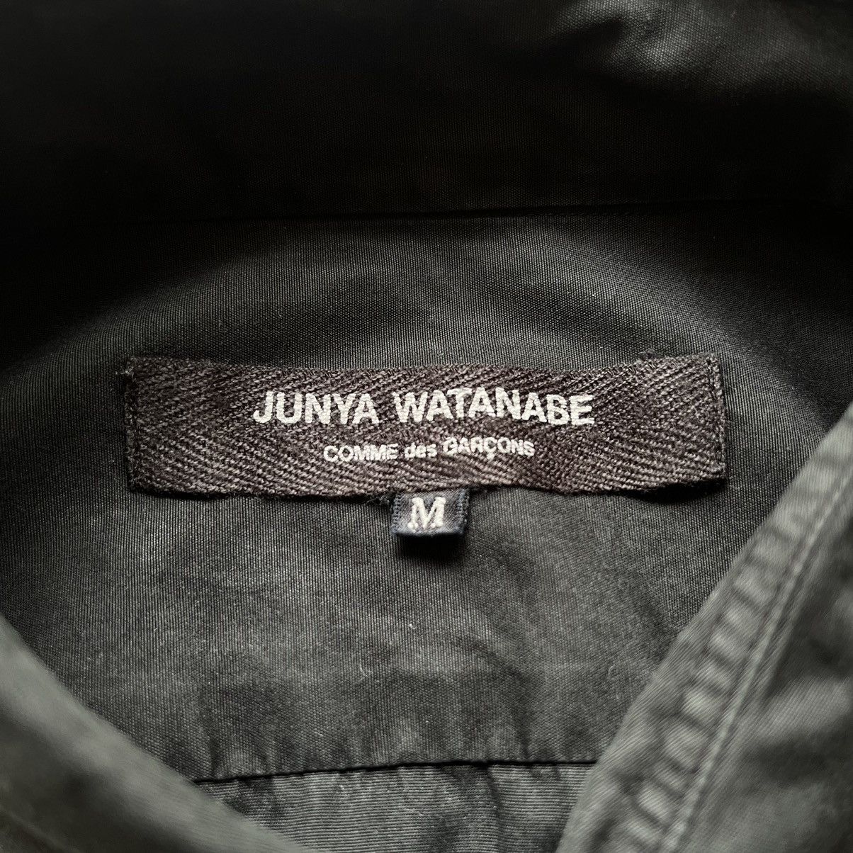 Comme des Garcons 1990s Junya Watanabe Comme des Garcons Black Flowers Shirt Size US L / EU 52-54 / 3 - 6 Thumbnail