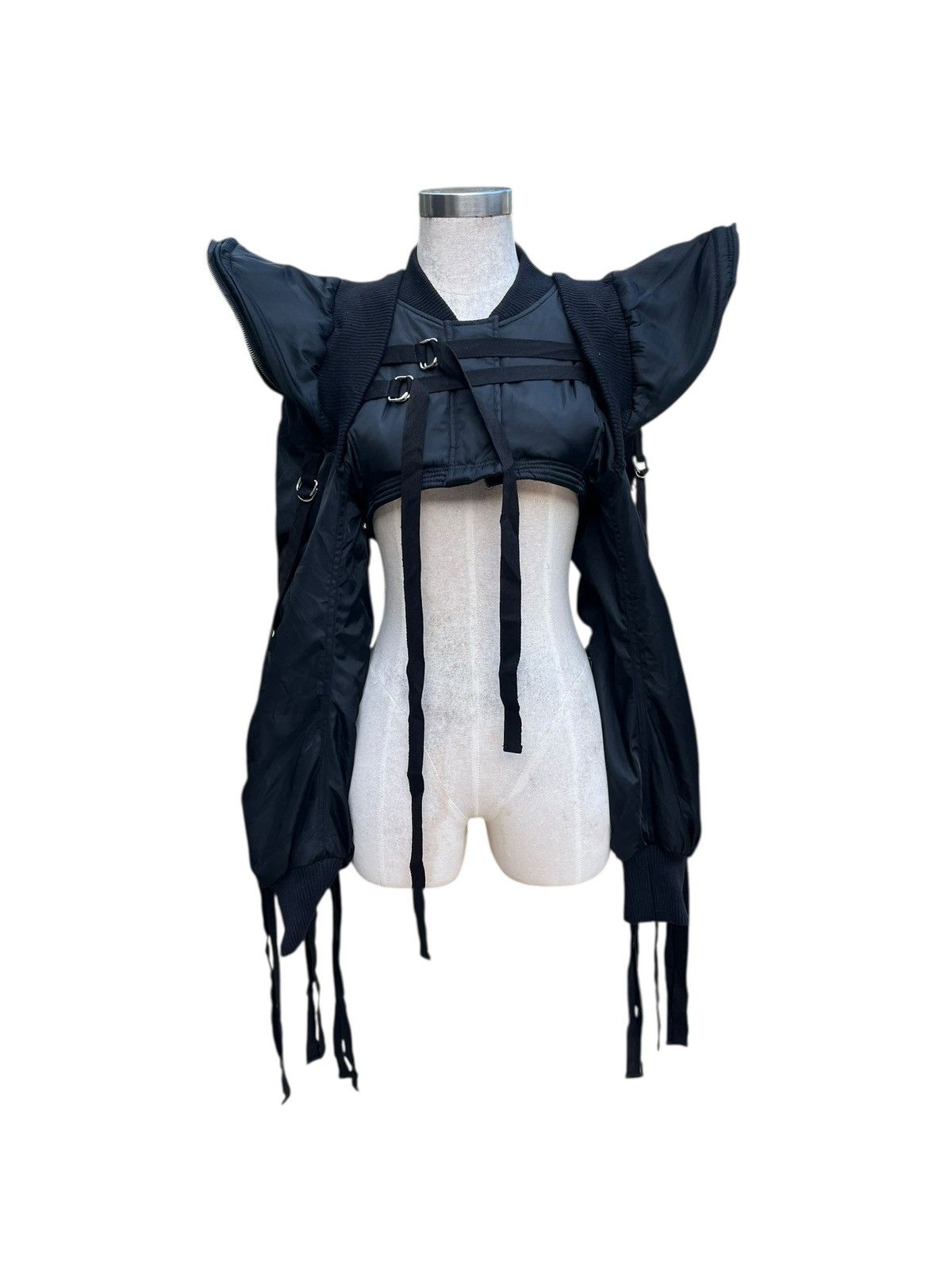 Designer Costum-made recontruct cropped jacket Size S / US 4 / IT 40 - 1 Thumbnail