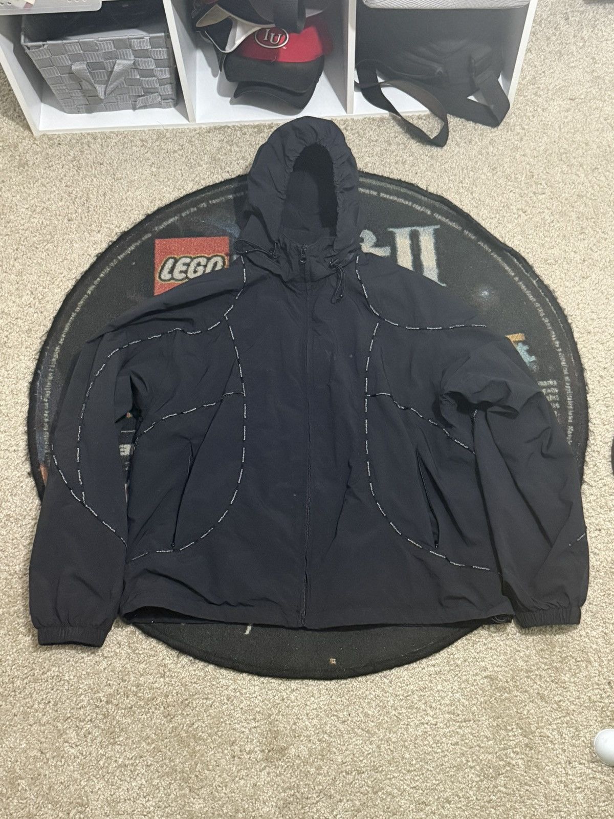 Supreme Supreme satin hooded track jacket | Grailed