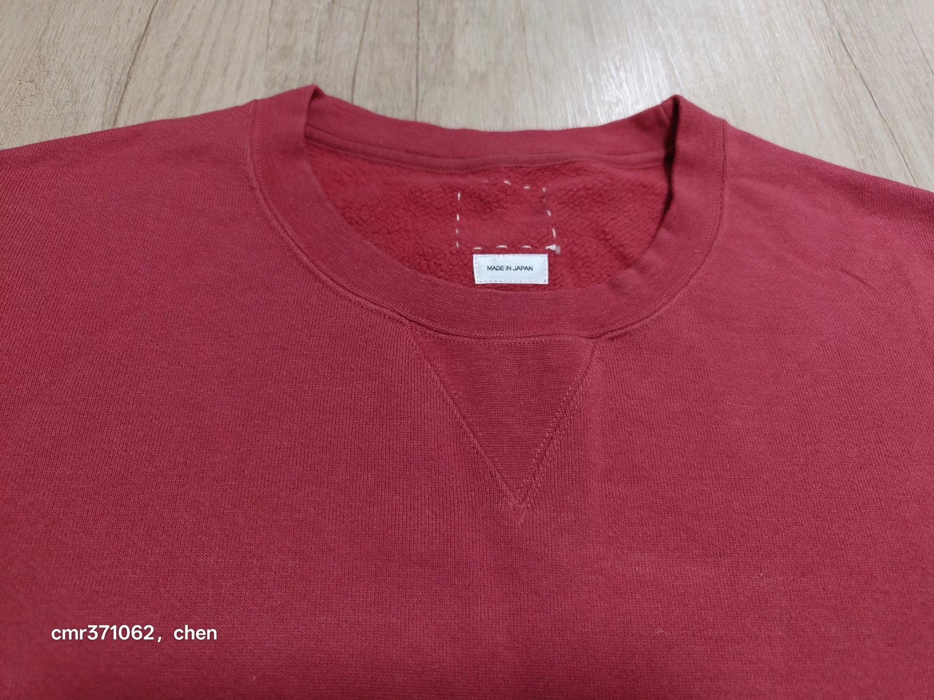 Visvim VISVIM MONDO SWEAT S/L red3 oversized hand-damaged dyed Size US L / EU 52-54 / 3 - 2 Thumbnail