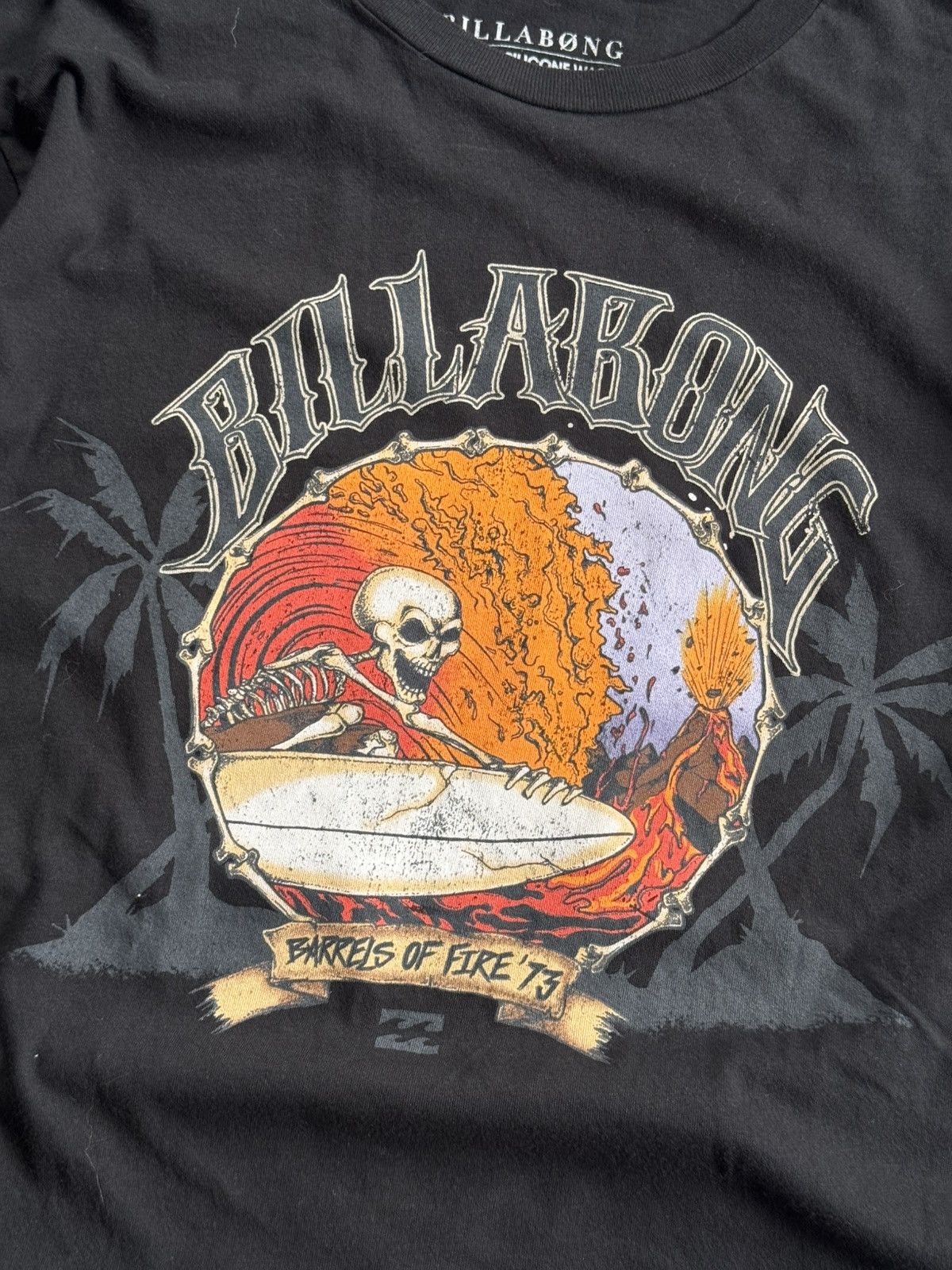 Billabong Billabong S/size big logo Skeleton 💀 surf tee tshirts tank Size US S / EU 44-46 / 1 - 7 Thumbnail