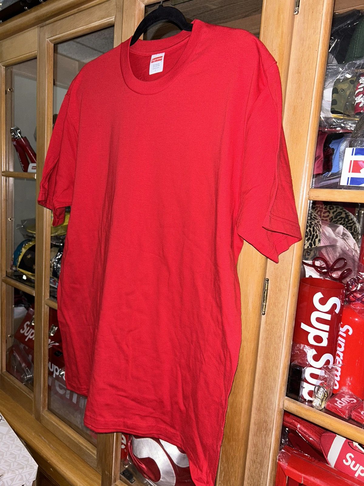 Supreme Supreme Blank Tee Shirt T/Shirt size Large NEW Size US L / EU 52-54 / 3 - 2 Thumbnail