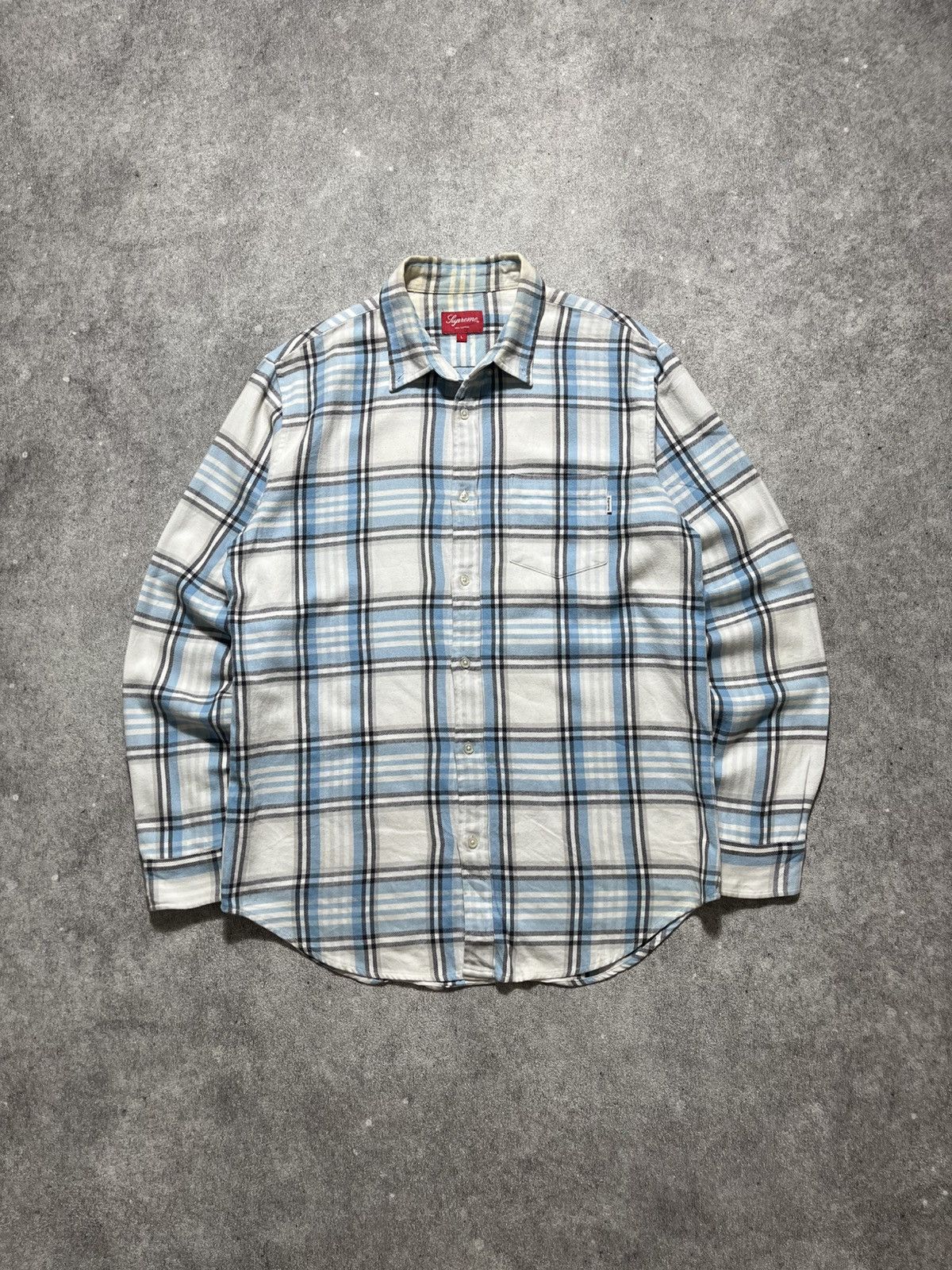 Supreme ❌SOLD❌Supreme plaid flannel shirt Size US L / EU 52-54 / 3 - 1 Thumbnail