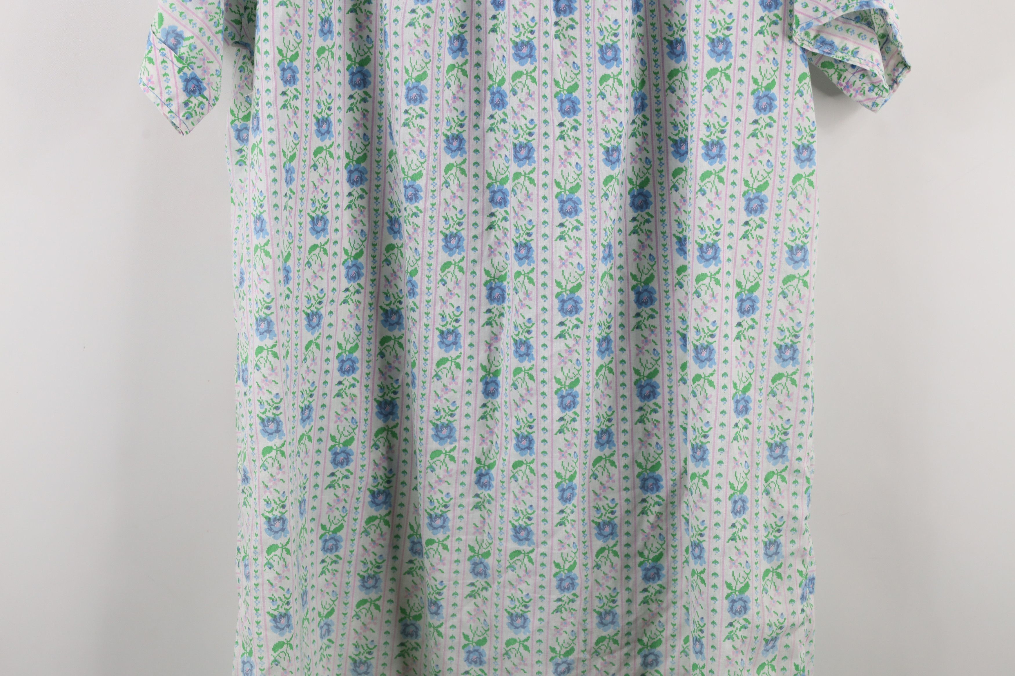 Vintage Vintage 70s Country Primitive Button Muu Muu Night Gown USA Size L / US 10 / IT 46 - 12 Thumbnail