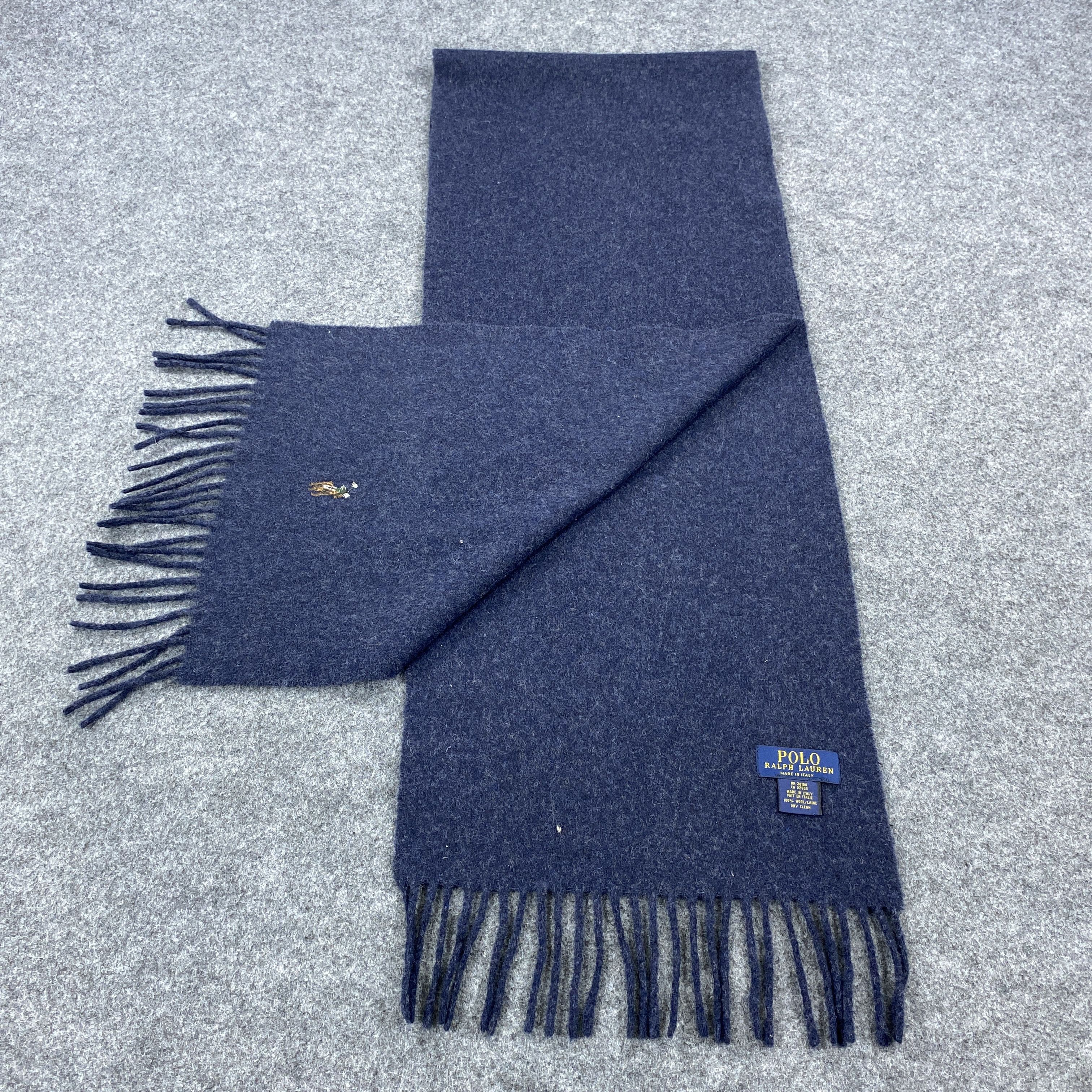 Polo Ralph Lauren × Vintage Polo Ralph Lauren Scarf # Muffler # Neckwear # D693 Size ONE SIZE - 8 Thumbnail