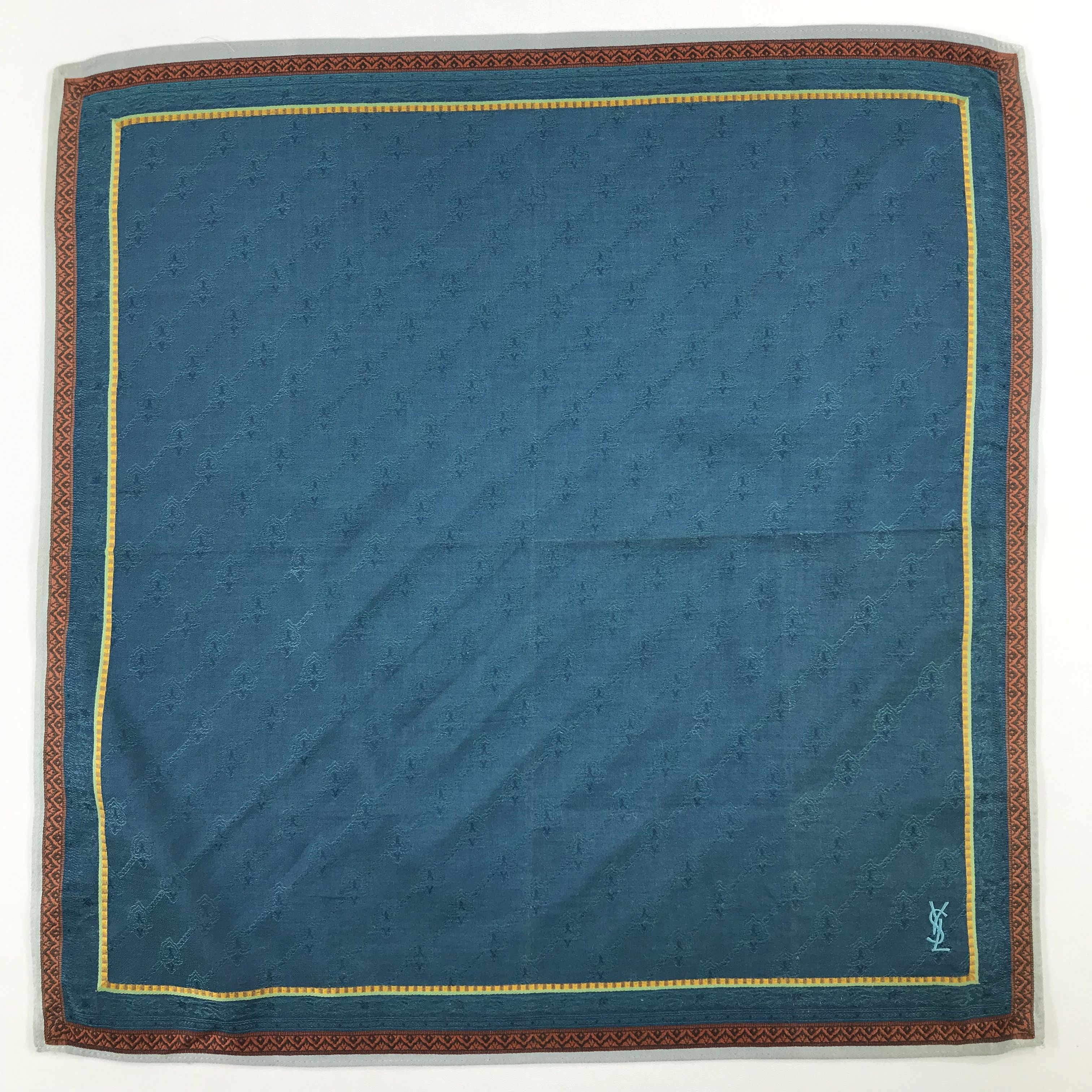 Vintage × Yves Saint Laurent Yves Saint Laurent Bandana /Handkerchief/Neckerchief -S2137 Size ONE SIZE - 1 Thumbnail
