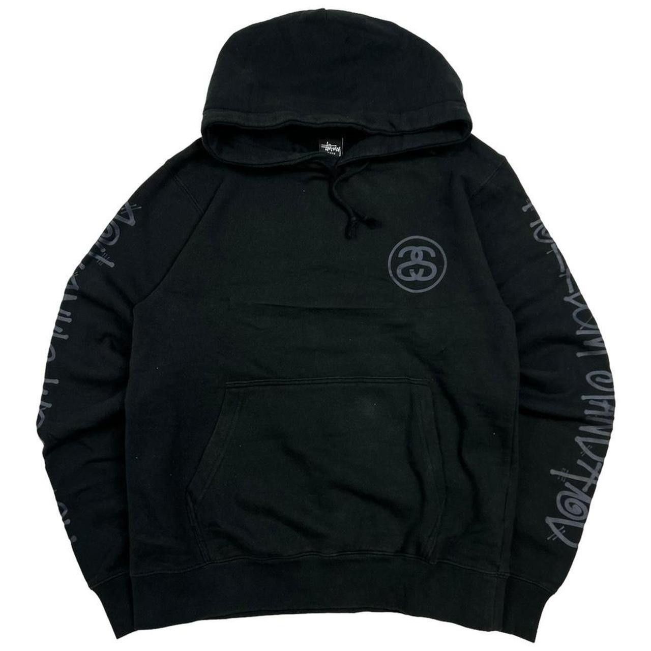 Stussy Vintage Stussy Freedom Standard SS Link Black Hoodie - Small Size US S / EU 44-46 / 1 - 1 Thumbnail