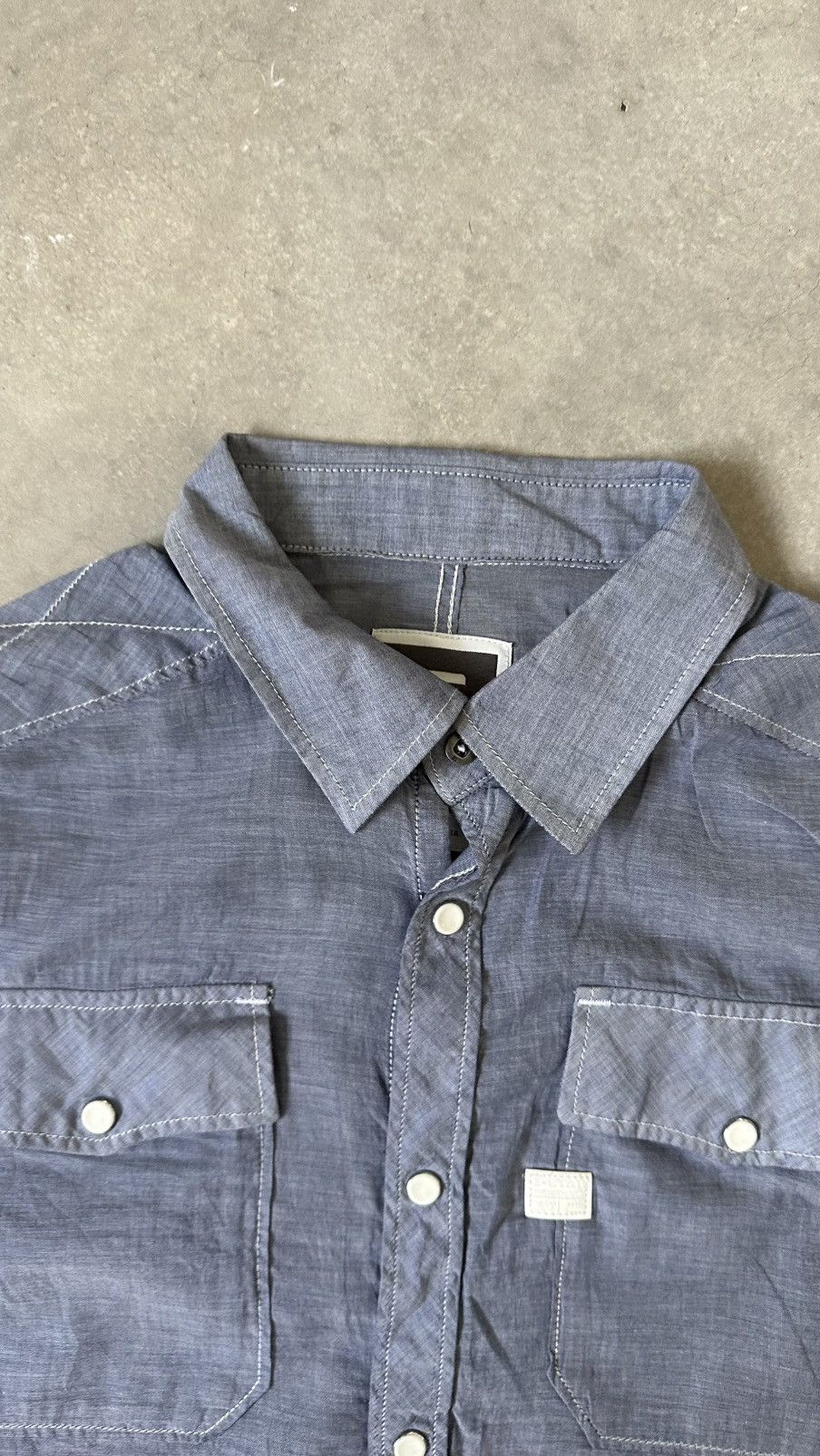 G-Star G-STAR RAW DENIM THIN SHIRT Size US L / EU 52-54 / 3 - 7 Thumbnail
