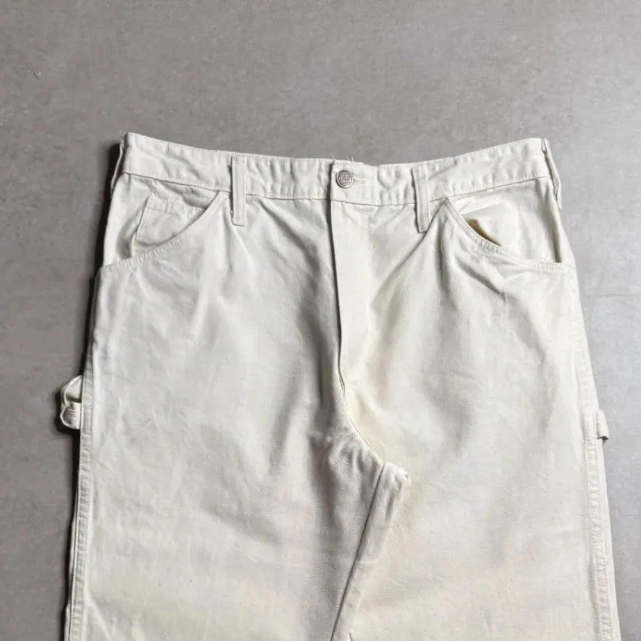 Dickies Vintage Dickies Beige Pants - 32x28 Size US 32 / EU 48 - 3 Thumbnail
