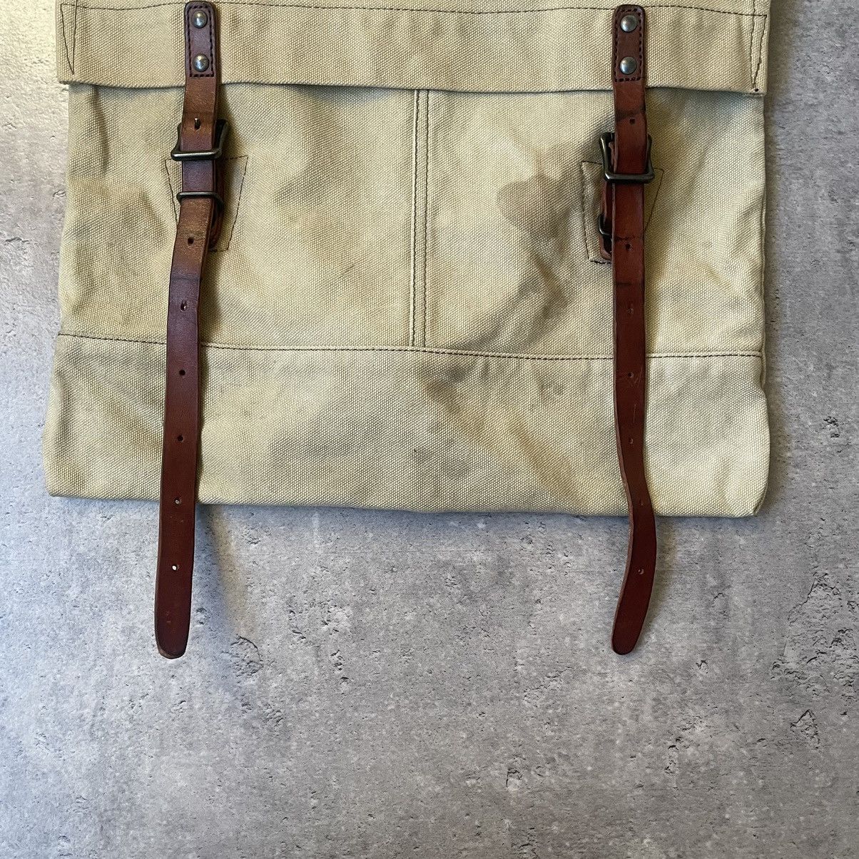 Denim & Supply Ralph Lauren × Vintage Vintage Ralph Lauren Military Messenger Bag Denim & Supply Size ONE SIZE - 3 Thumbnail