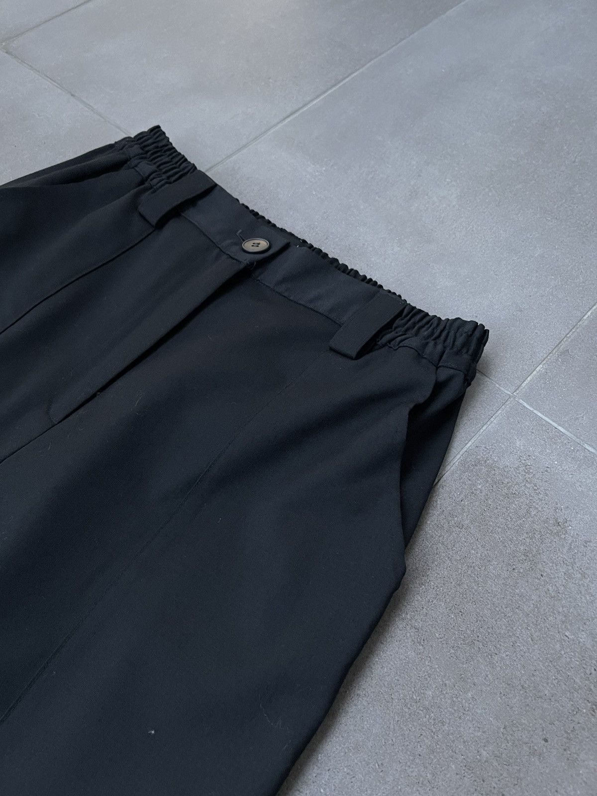 Han Kjobenhavn !DS! SS22 Han Kjobenhavn Cargo Black Wool Track Pants Size US 30 / EU 46 - 6 Thumbnail