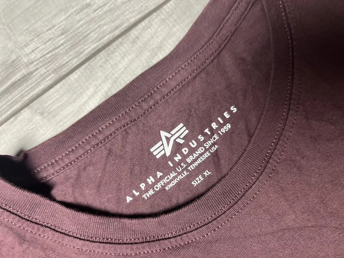 Alpha Industries Alpha industries tshirt small logo size XLarge Size US XL / EU 56 / 4 - 4 Thumbnail