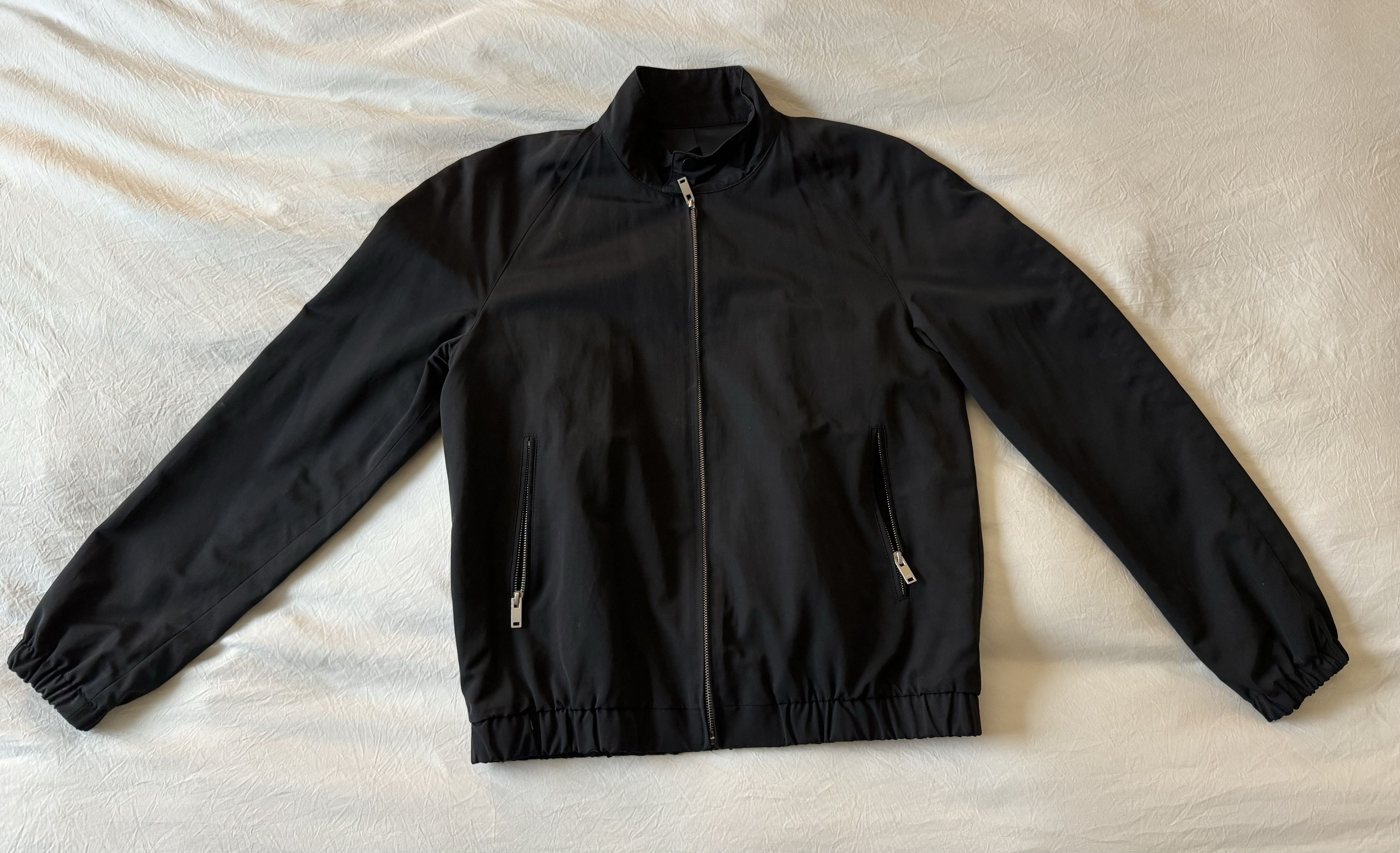 image of Sandro Paris Racing Jacket in Black, Men's (Size Small)