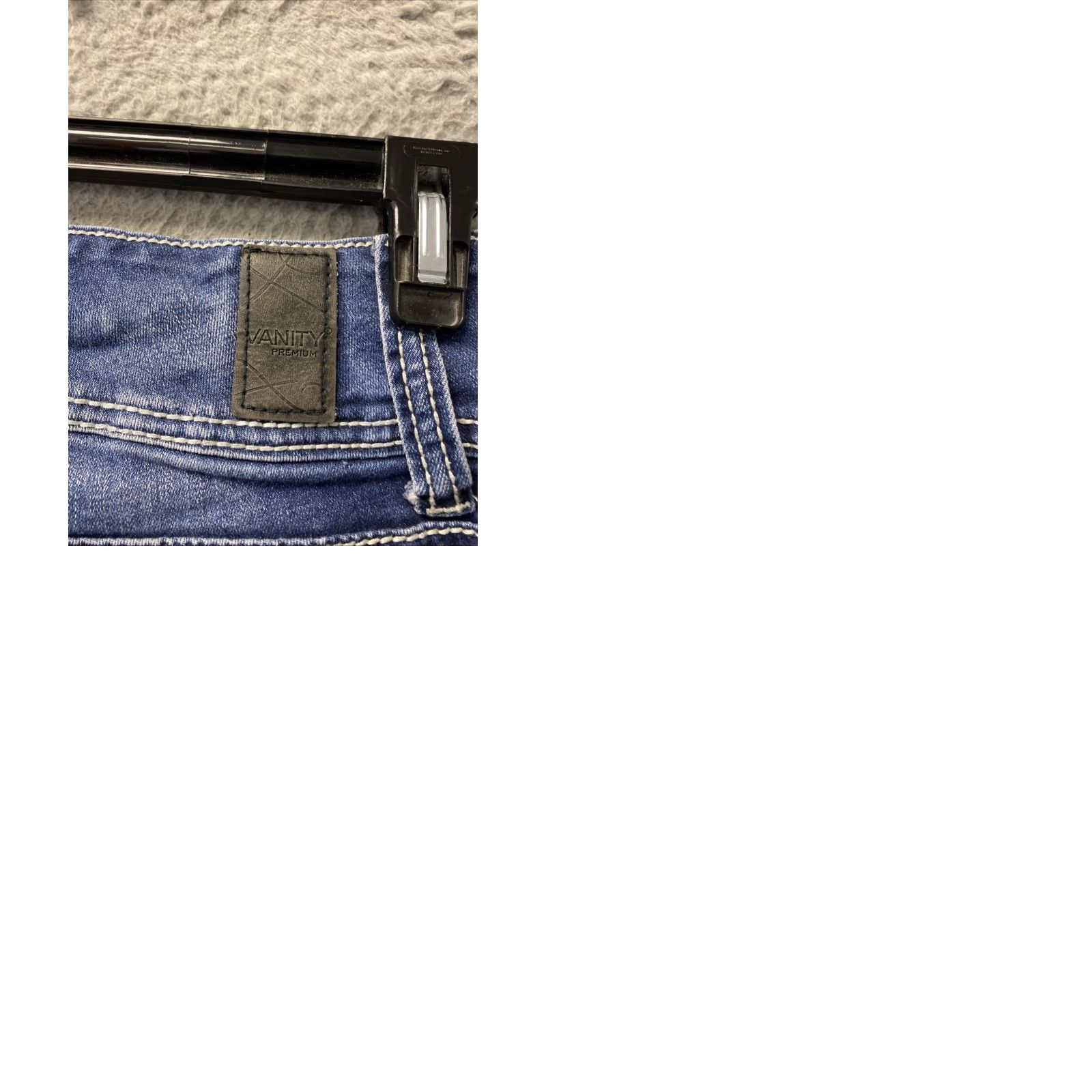 Vintage VANITY Premium Collection Women's Jeans 27x31 Curvy Embroidered (27x31) 27x32 /160-44 Size 27" / US 4 / IT 40 - 9 Thumbnail