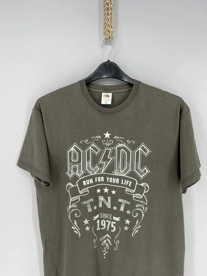 Other Vintage ACDC Rock OF Bust T-Shirt Like Metallica Slayer Size US L / EU 52-54 / 3 - 6 Thumbnail