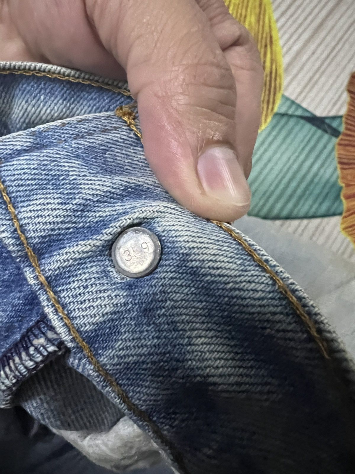 Levi's 💥Vintage Levis 515 orange Tab Mud Wash Jean Size US 28 / EU 44 - 13 Thumbnail