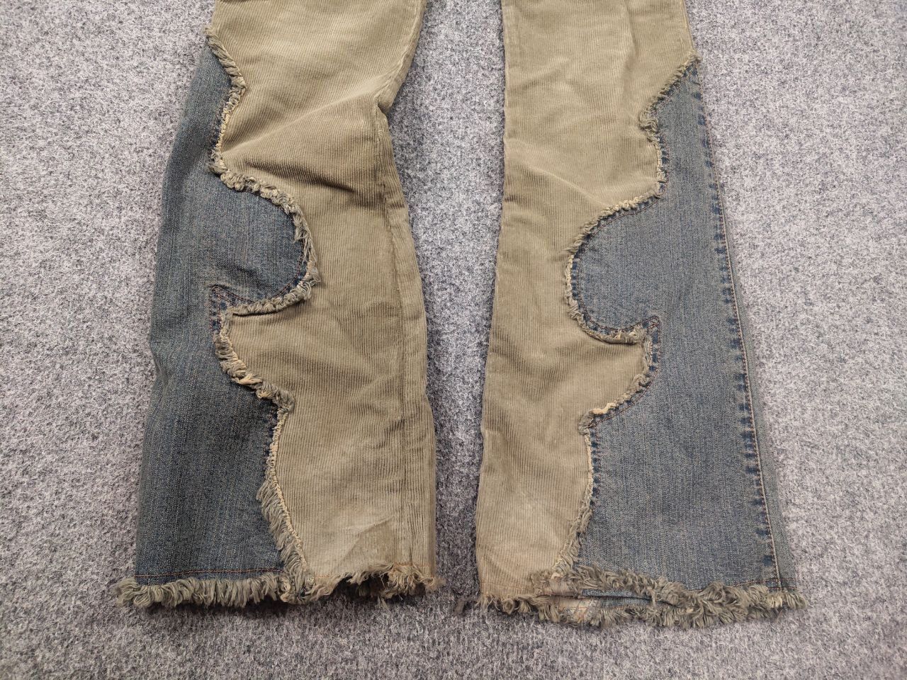 If Six Was Nine Vintage If six was nine Style LGB Y2K Corduroy Flared Jeans Size 28" / US 6 / IT 42 - 10 Thumbnail