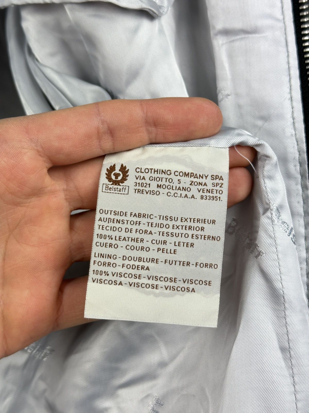 Belstaff NWT Belstaff Centaur Gray Belted Leather Jacket Man Size US L / EU 52-54 / 3 - 21 Thumbnail