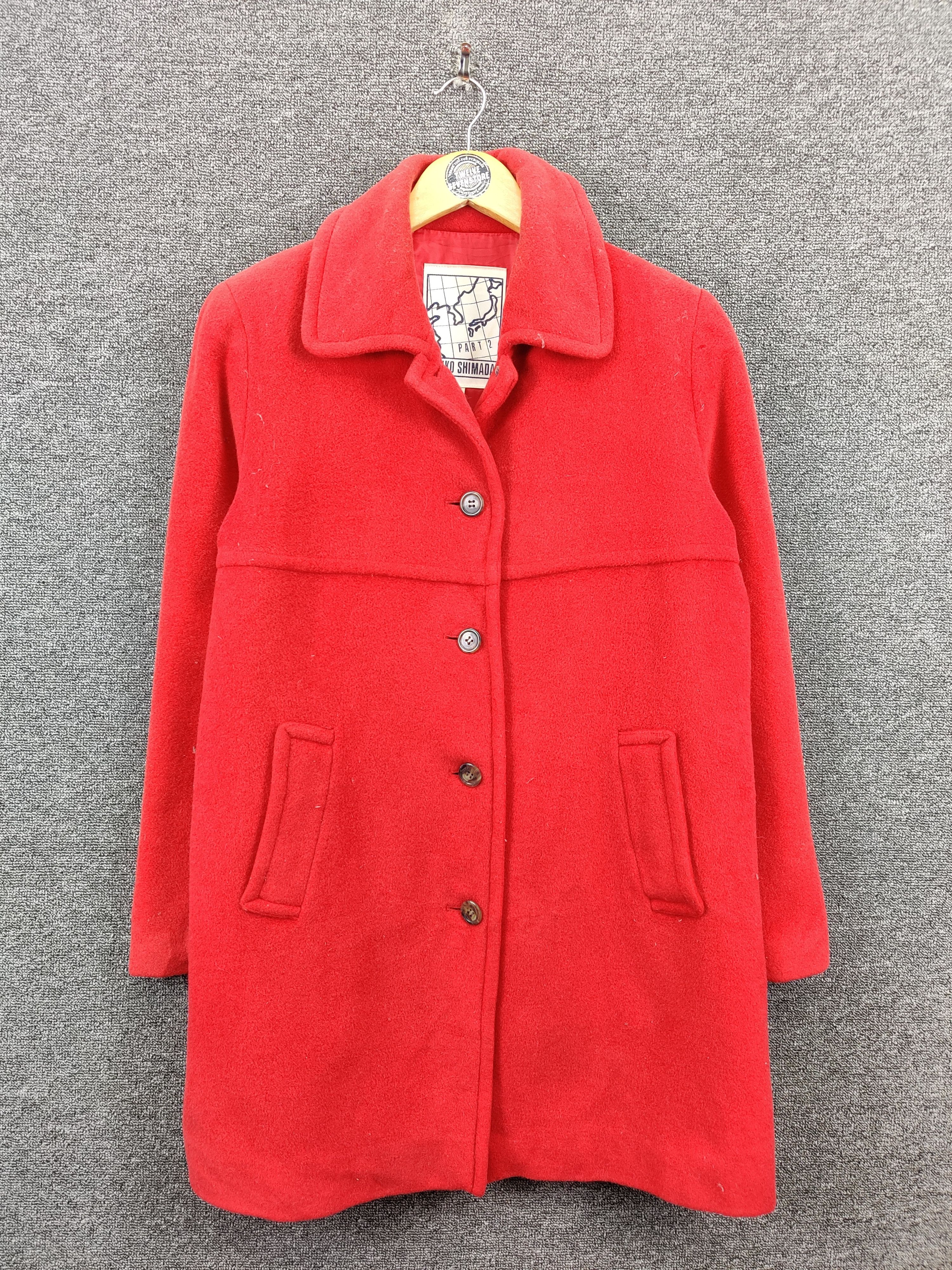 Junko Shimada Vintage Junko Shimada Wool Long Coat Size US M / EU 48-50 / 2 - 1 Thumbnail
