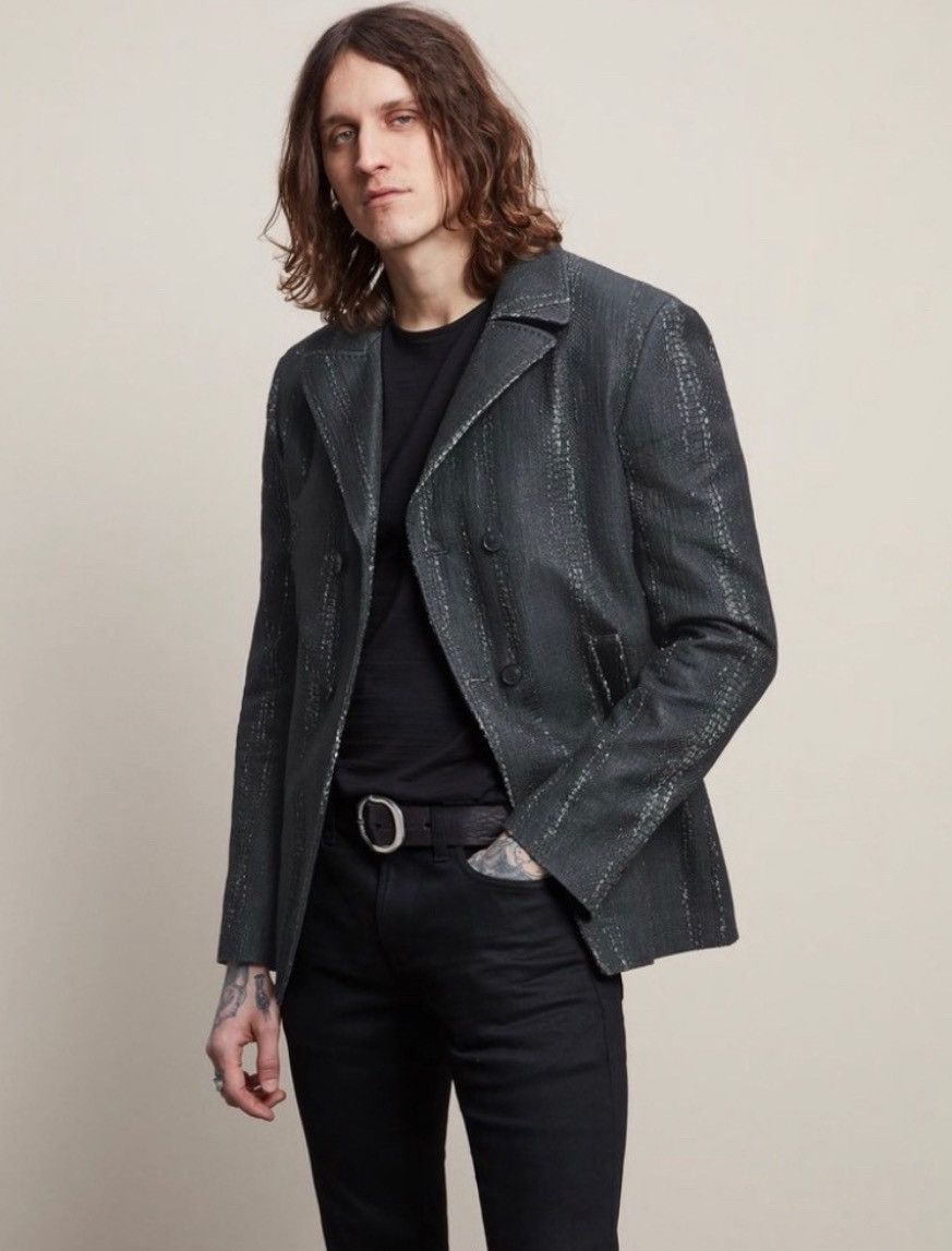 John Varvatos Double-breasted slim fit Jacket. 48 Size US M / EU 48-50 / 2 - 1 Thumbnail