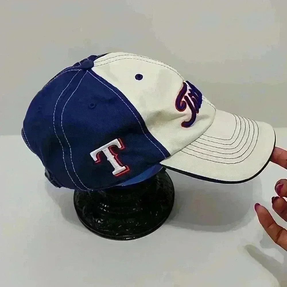 Titleist Titleist MLB Texas Rangers Hat Wt/Blue One Size Baseball Size ONE SIZE - 3 Thumbnail