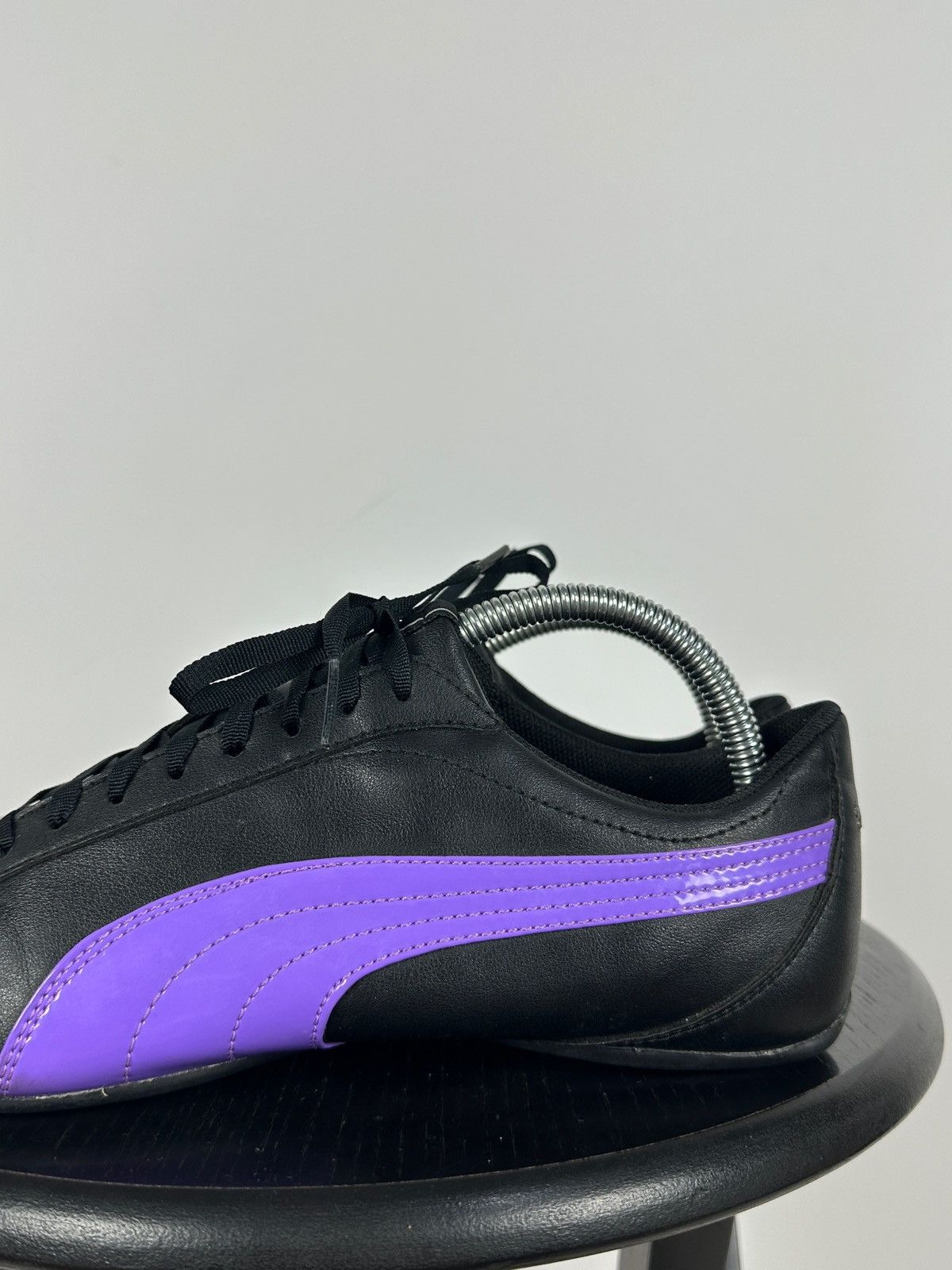 Puma Vintage Puma SpeedCat Y2K Leather Black/Purple Sneakers Size US 9 / IT 39 - 15 Thumbnail
