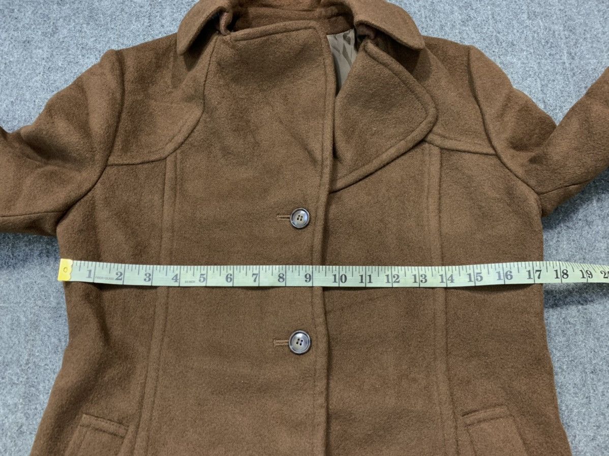 Japanese Brand 90s Padded Blue Image Subi Trench Coat Jacket Button Style Size S / US 4 / IT 40 - 11 Thumbnail