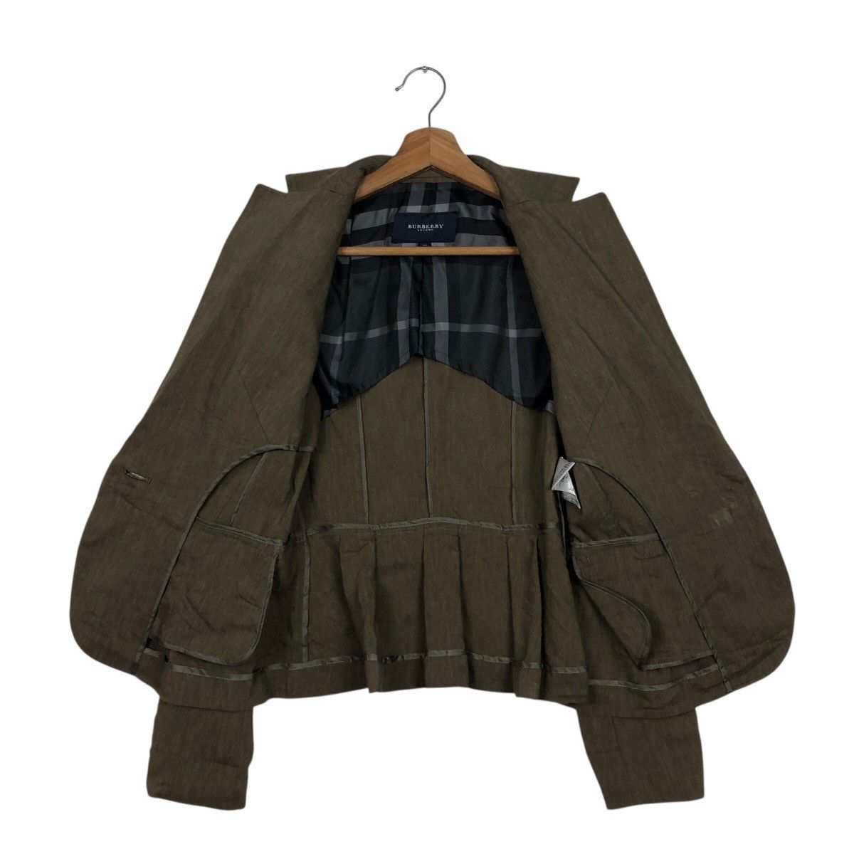Burberry 📌Cropped Coats Jacket Burberry London Blanket Size M / US 6-8 / IT 42-44 - 15 Thumbnail