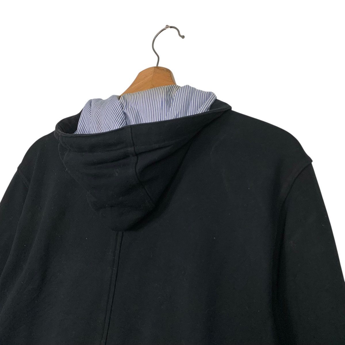 Beams Japan Beams Japan Hooded Black Jacket Size US M / EU 48-50 / 2 - 9 Thumbnail