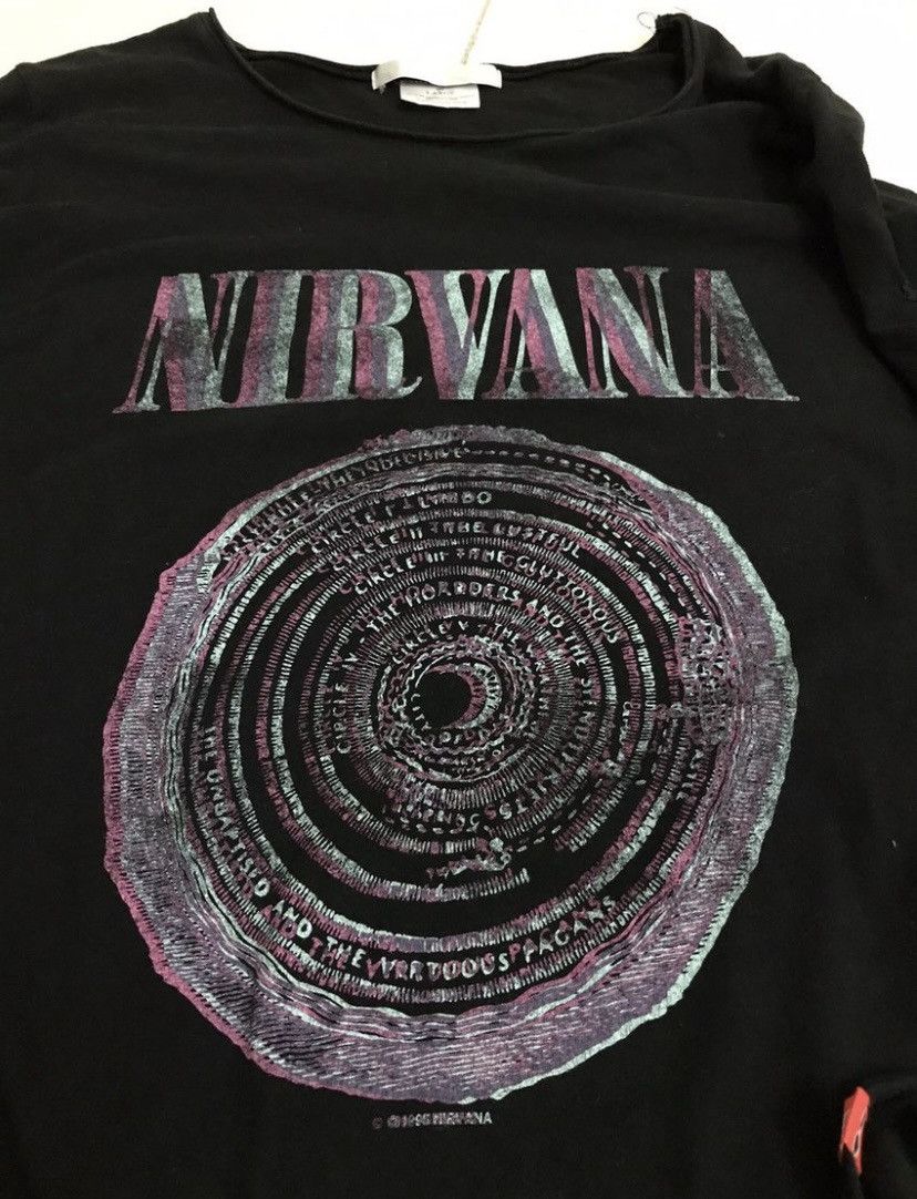 Band Tees Vintage 1995 Nirvana Vestibule T-Shirt Size US L / EU 52-54 / 3 - 2 Thumbnail