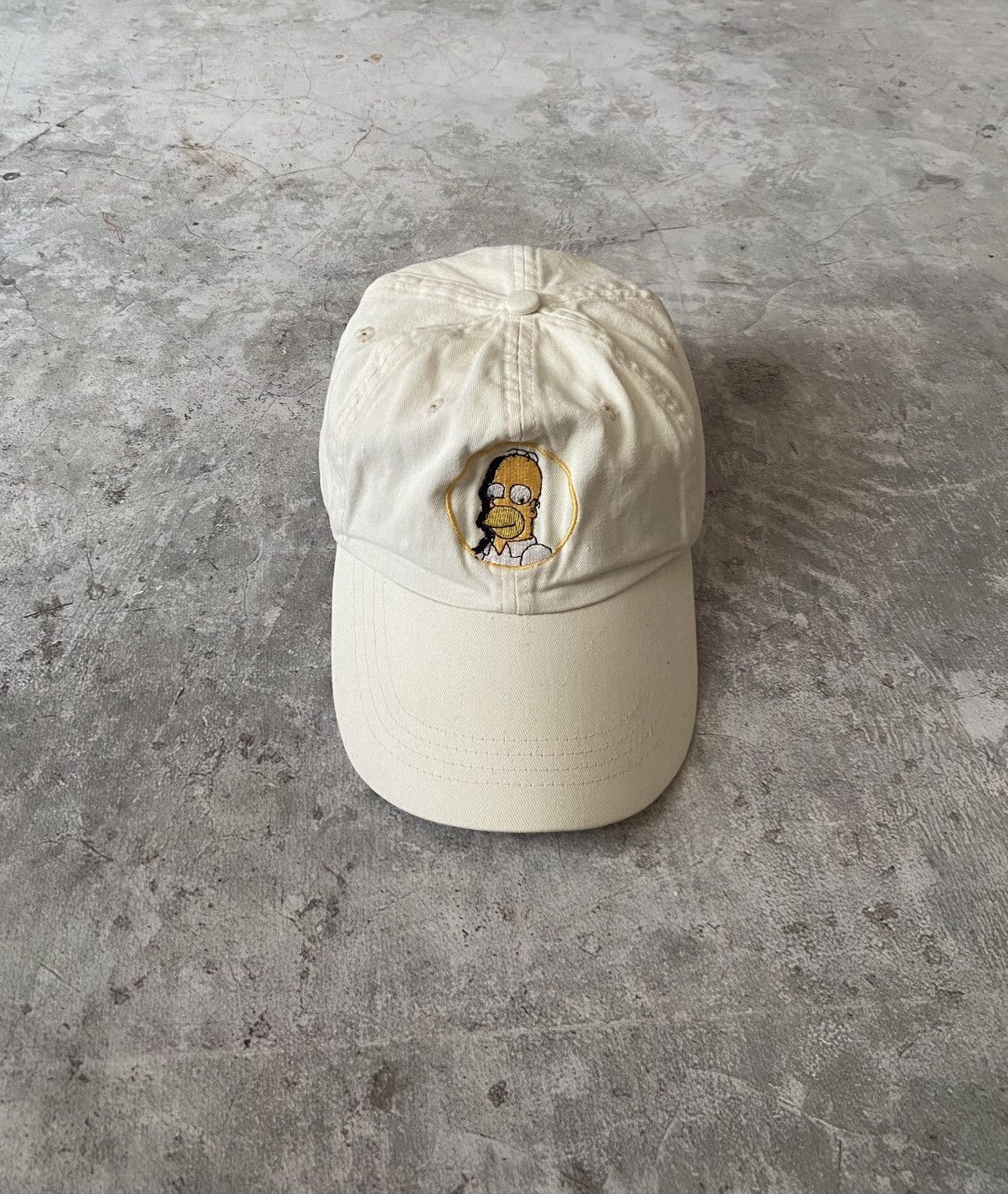 The Simpsons VINTAGE Simpson cap 2001 Y2K Size ONE SIZE - 1 Thumbnail