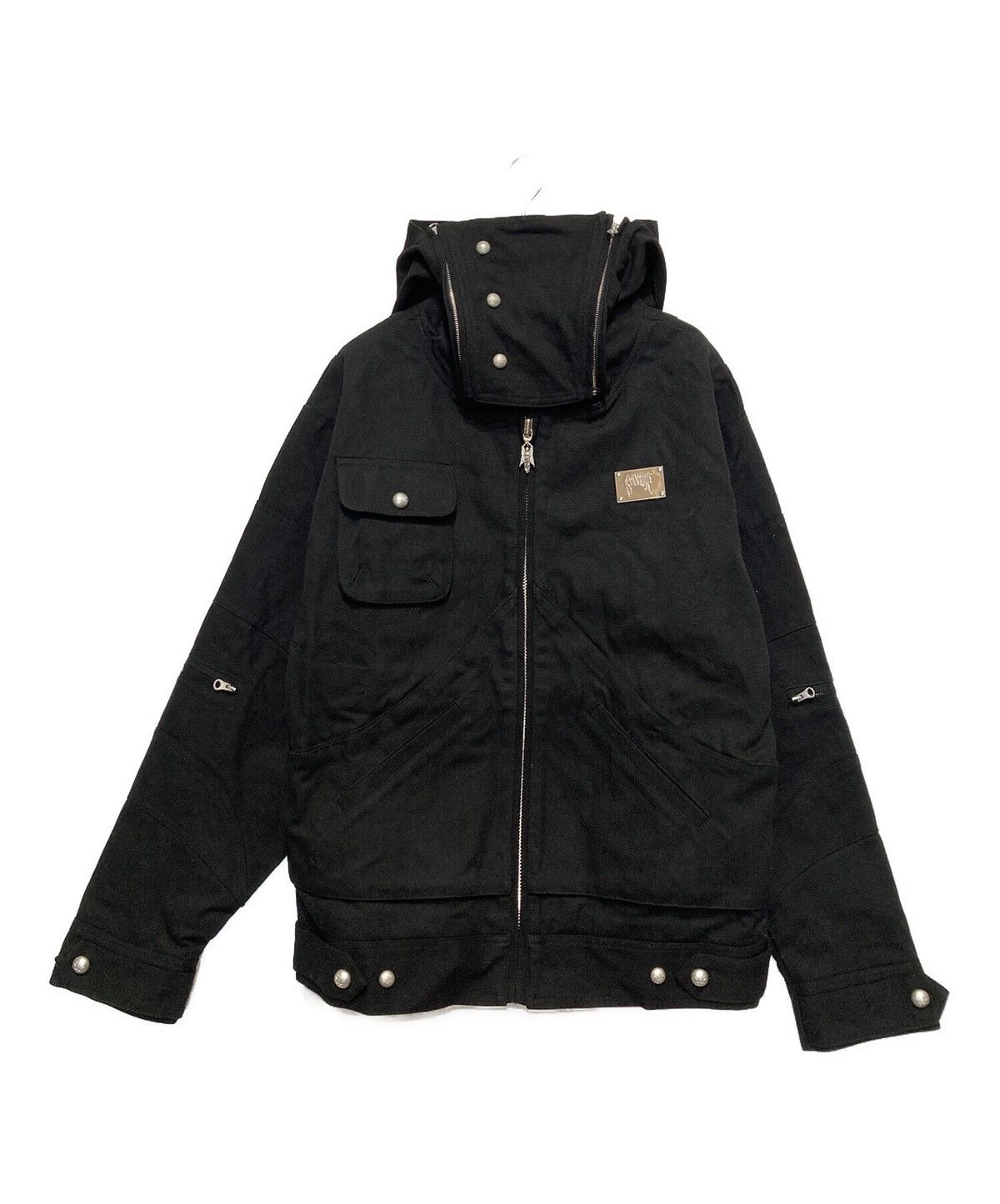 Revenge REVENGE MASK HEAVY CANVAS QUILTED ZIP JACKET Size US XL / EU 56 / 4 - 1 Thumbnail