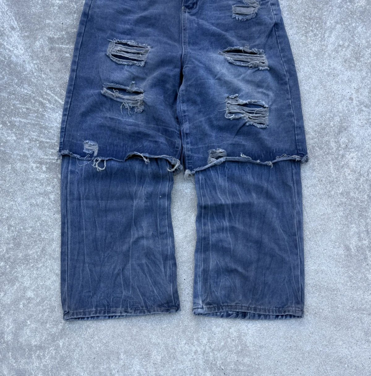 Other Vintage Y2K avantgarde streetwear opium wide swag jeans Size US 34 / EU 50 - 3 Thumbnail