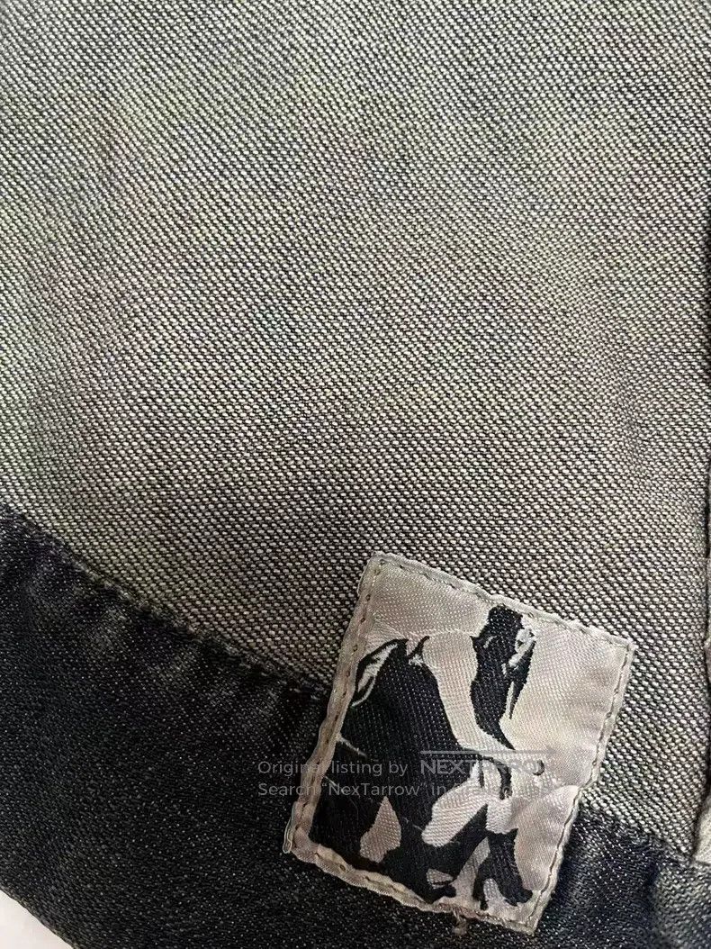 Rick Owens Rick Owens Stand Collar Two-Way Wearable Denim Jacket Size US XS / EU 42 / 0 - 6 Thumbnail
