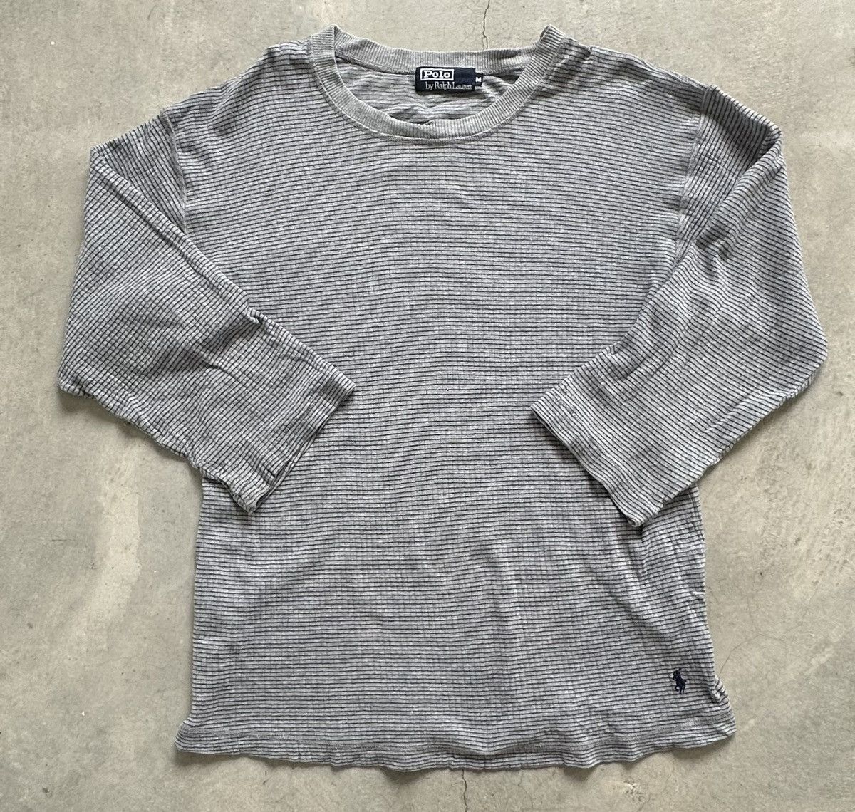 Polo Ralph Lauren × Vintage VINTAGS POLO RALPH LAUREN WAFFLE TEE Size US M / EU 48-50 / 2 - 1 Thumbnail
