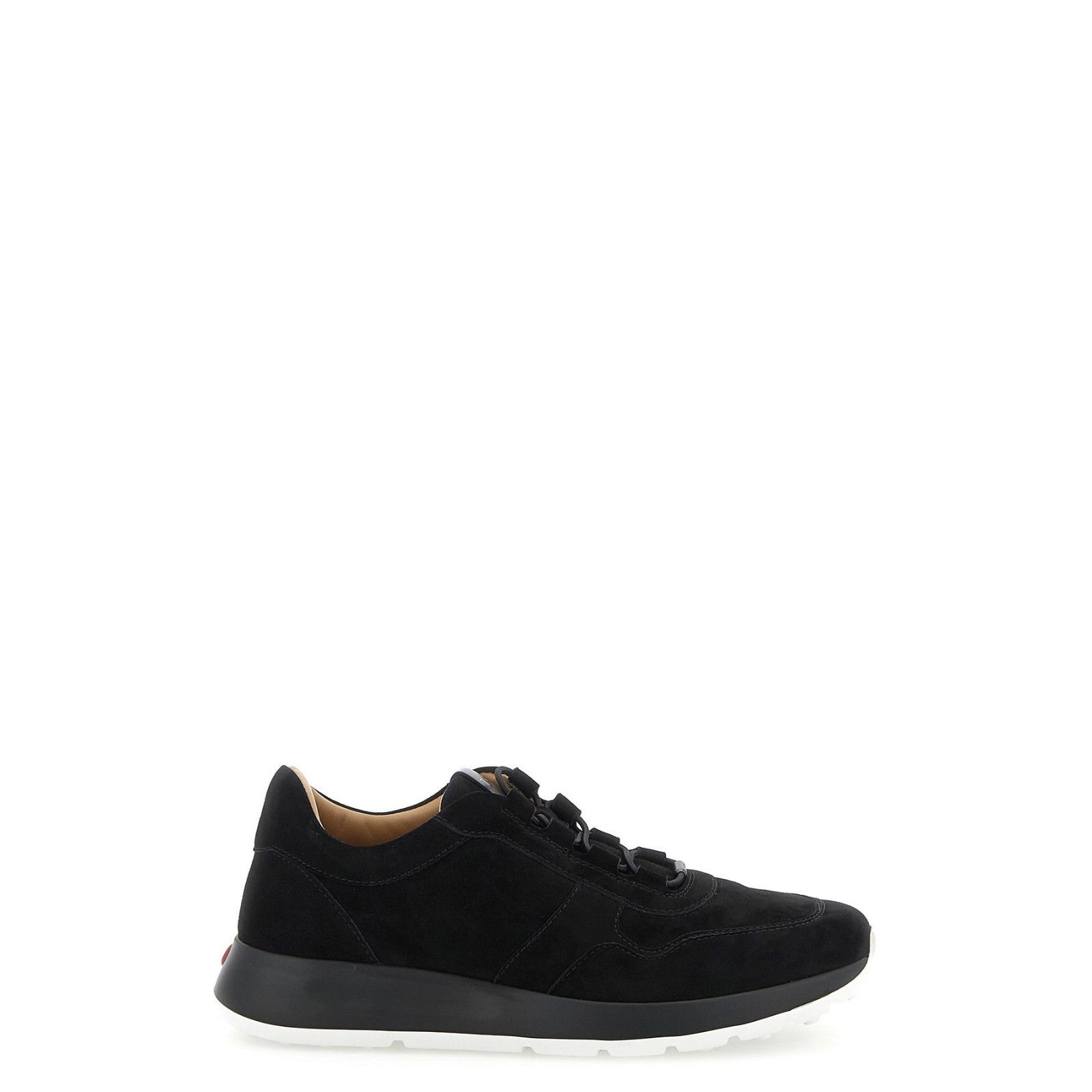 TOD'S Red Dot Black Suede Sneakers New & Authentic (Men's si