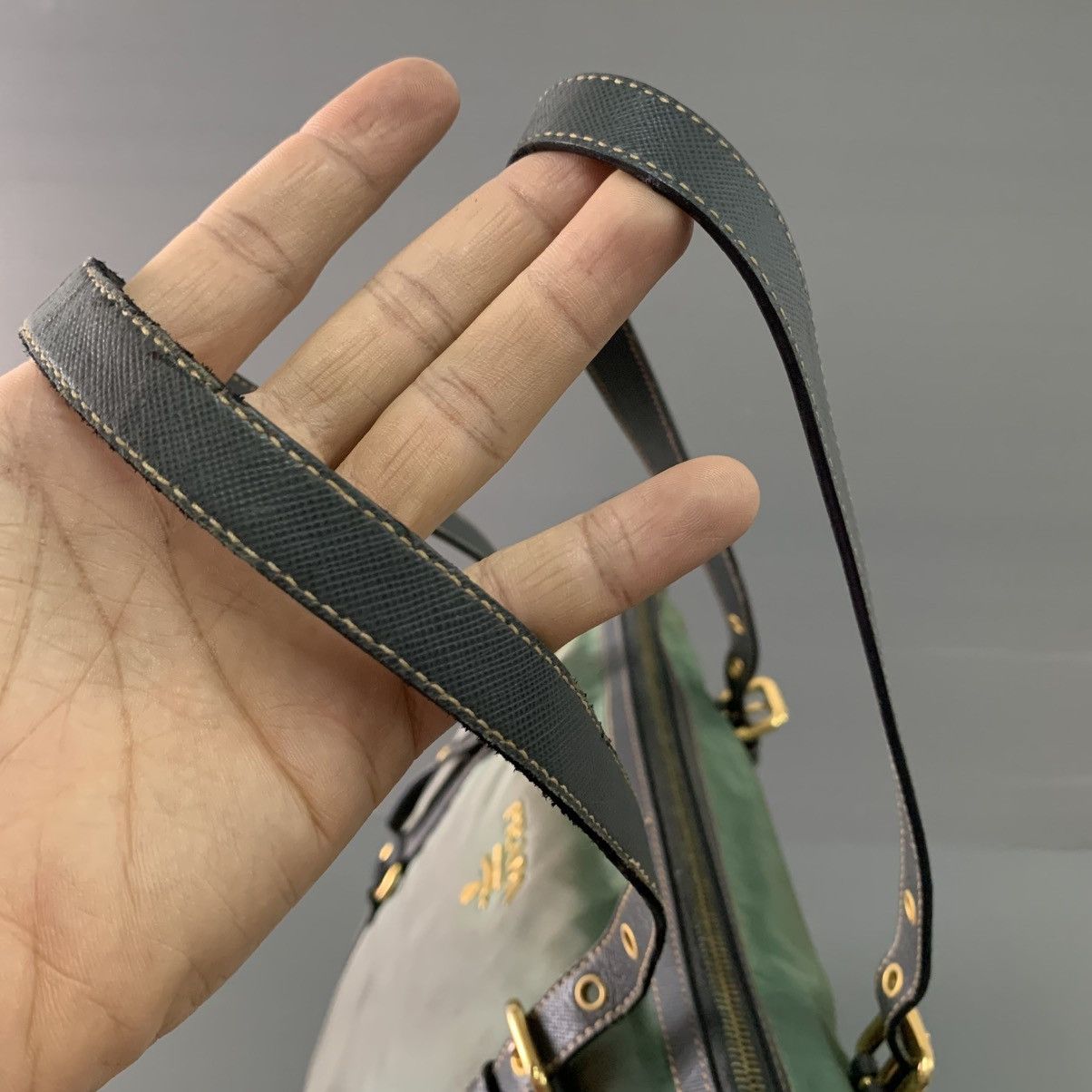 Prada Prada Nylon Tote Handbag Size ONE SIZE - 10 Thumbnail