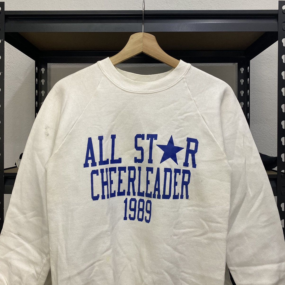 Vintage Vintage All Star Cheerleader 90s Sweatshirt❗️ Size US S / EU 44-46 / 1 - 2 Thumbnail