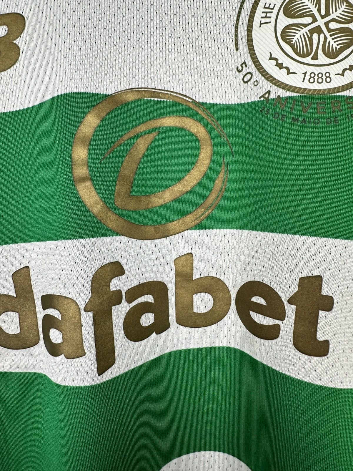 New Balance Celtic 2017 Anniversary Home Soccer Jersey Football Shirt Size US M / EU 48-50 / 2 - 7 Thumbnail
