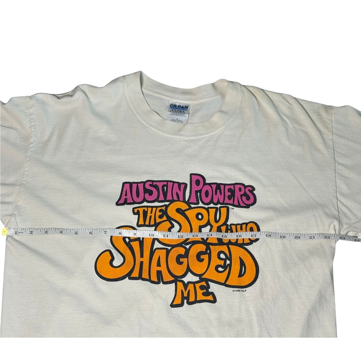 Gildan Vintage 1999 Austin Powers Me Promo Movie T-Shirt XL Size US XL / EU 56 / 4 - 7 Thumbnail