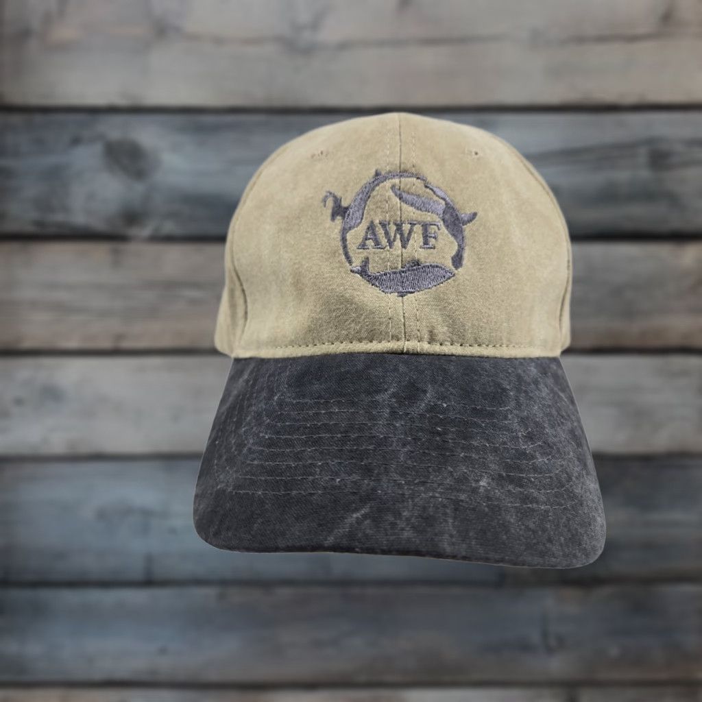 Vintage VINTAGE Zkaps Alabama Wildlife Federation SnapBack Hat AWF Hunting Fishing Hat Men Khaki One Size Strapback Trucker Animals Wildlife Fishing Size ONE SIZE - 1 Thumbnail