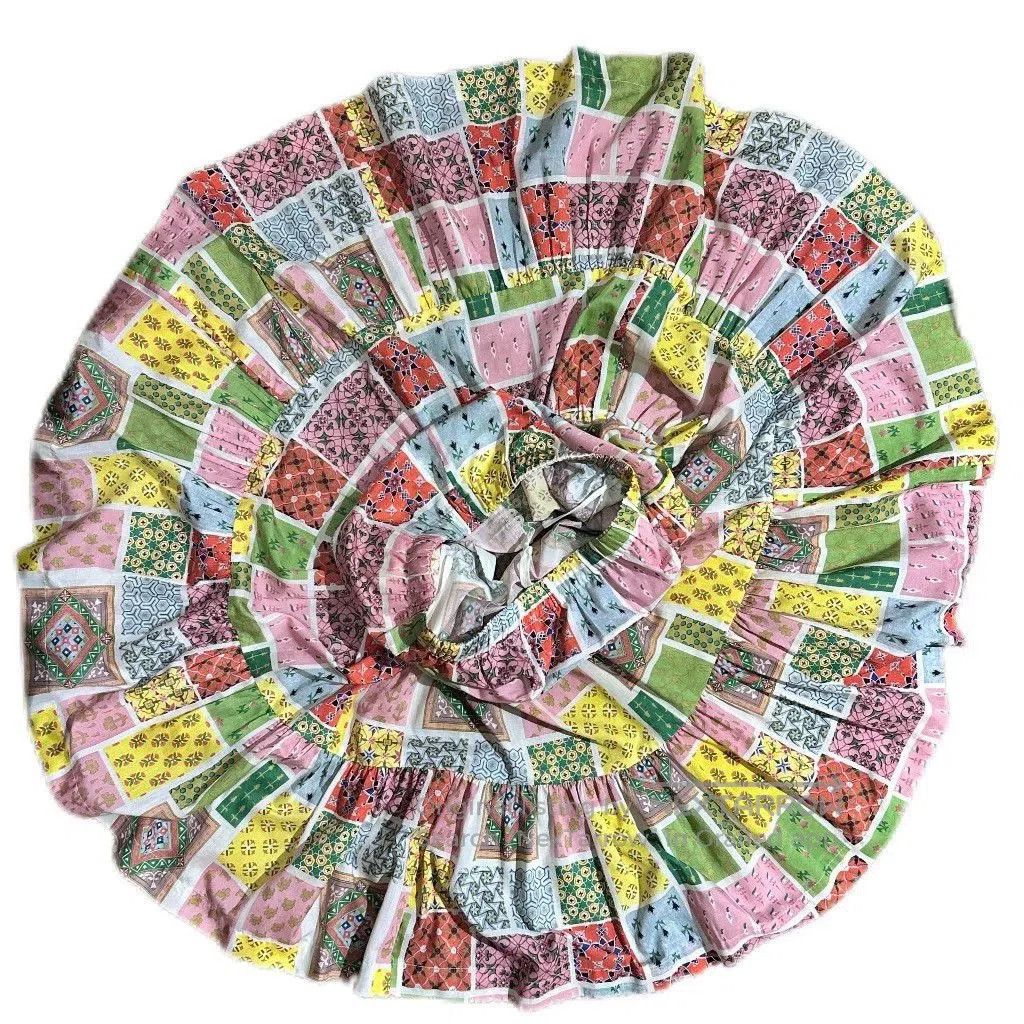 Comme des Garcons Comme des Garçons 1999ss Patchwork Cake Skirt. Size 31" - 3 Thumbnail
