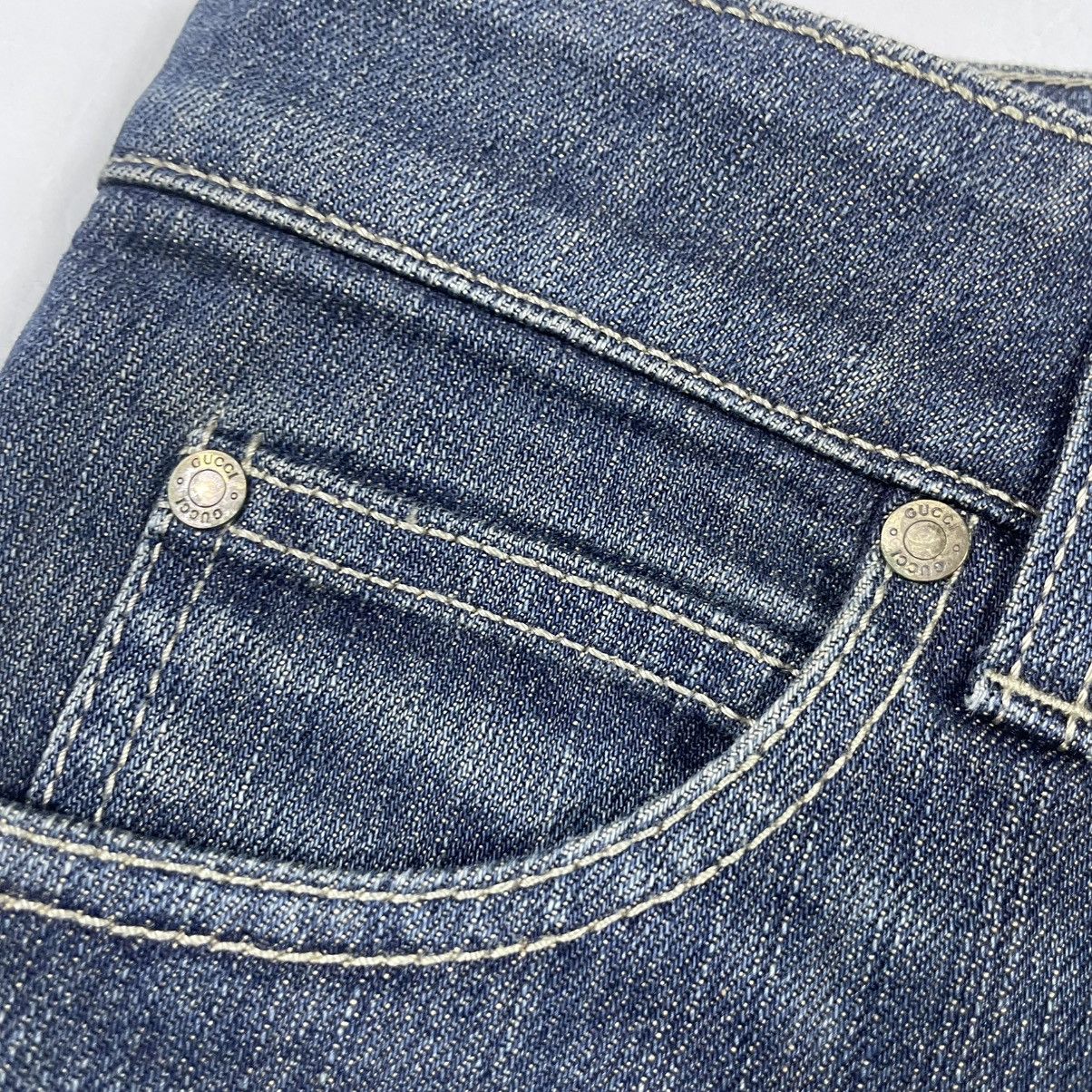 Gucci GUCCI DENIM PANTS BY FRIDA GIANNINI Size 27" / US 4 / IT 40 - 8 Thumbnail